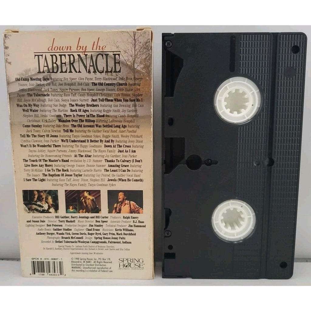 Down by the Tabernacle [Video] by Bill & Gloria Gaither (Gospel) (VHS, Feb-1998,