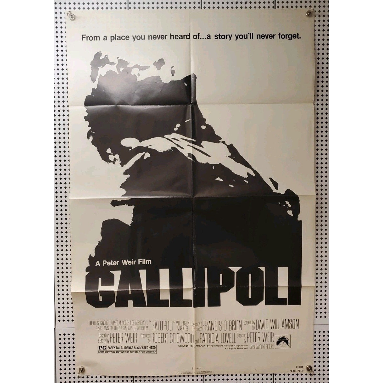 Gallipoli 27x40 Movie Poster