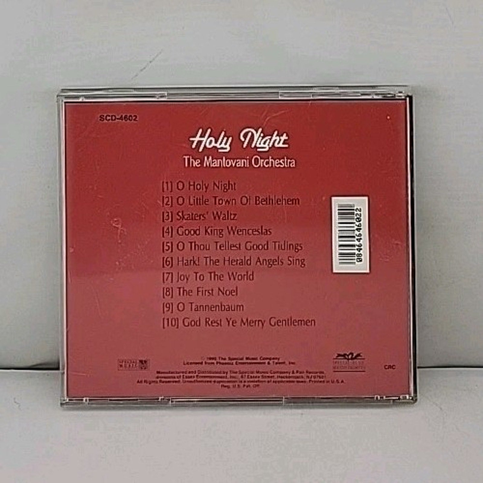 Holy Night by Mantovani Orchestra (CD, Special Music Company)