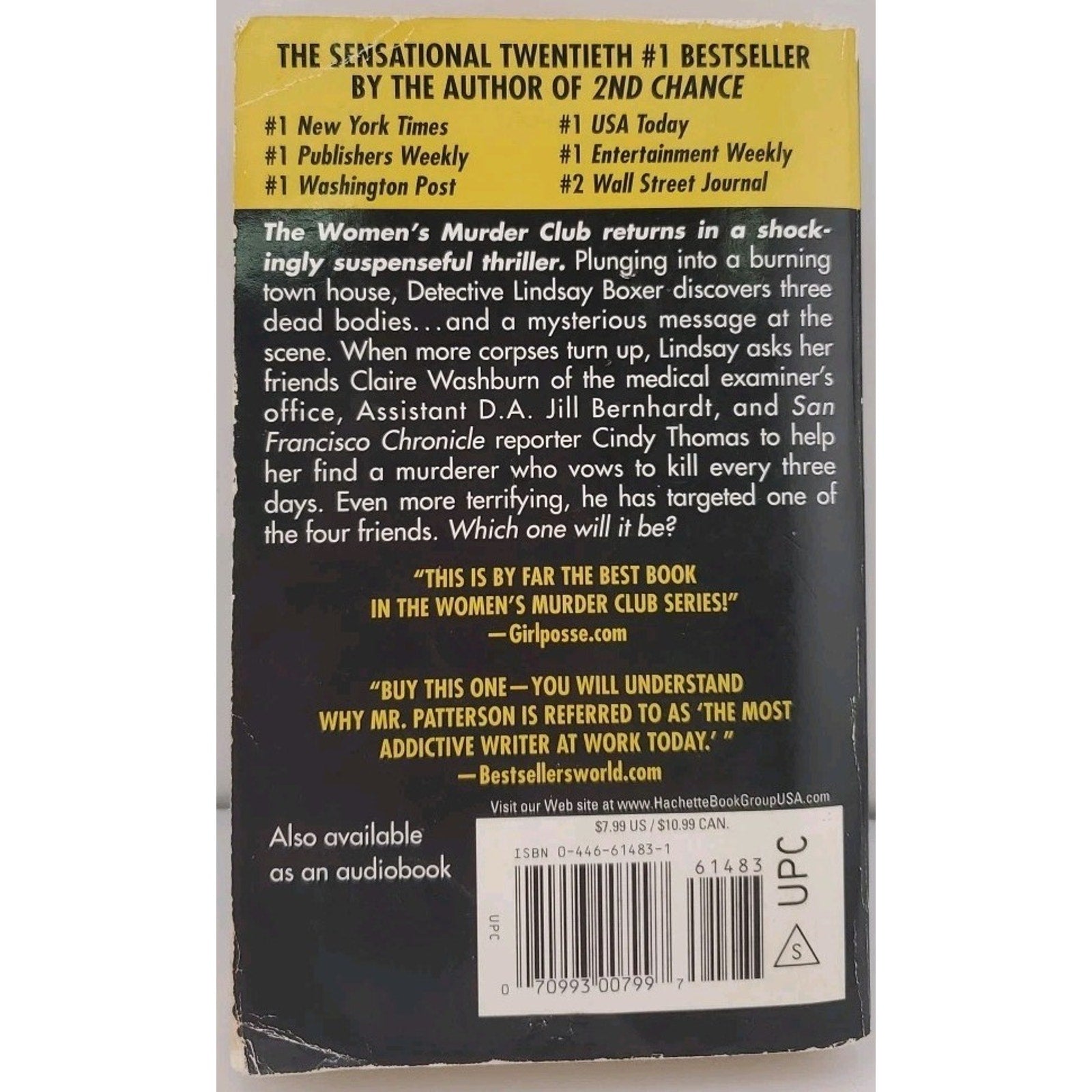 3rd Degree by James Patterson and Andrew Gross (2005, Library Binding)