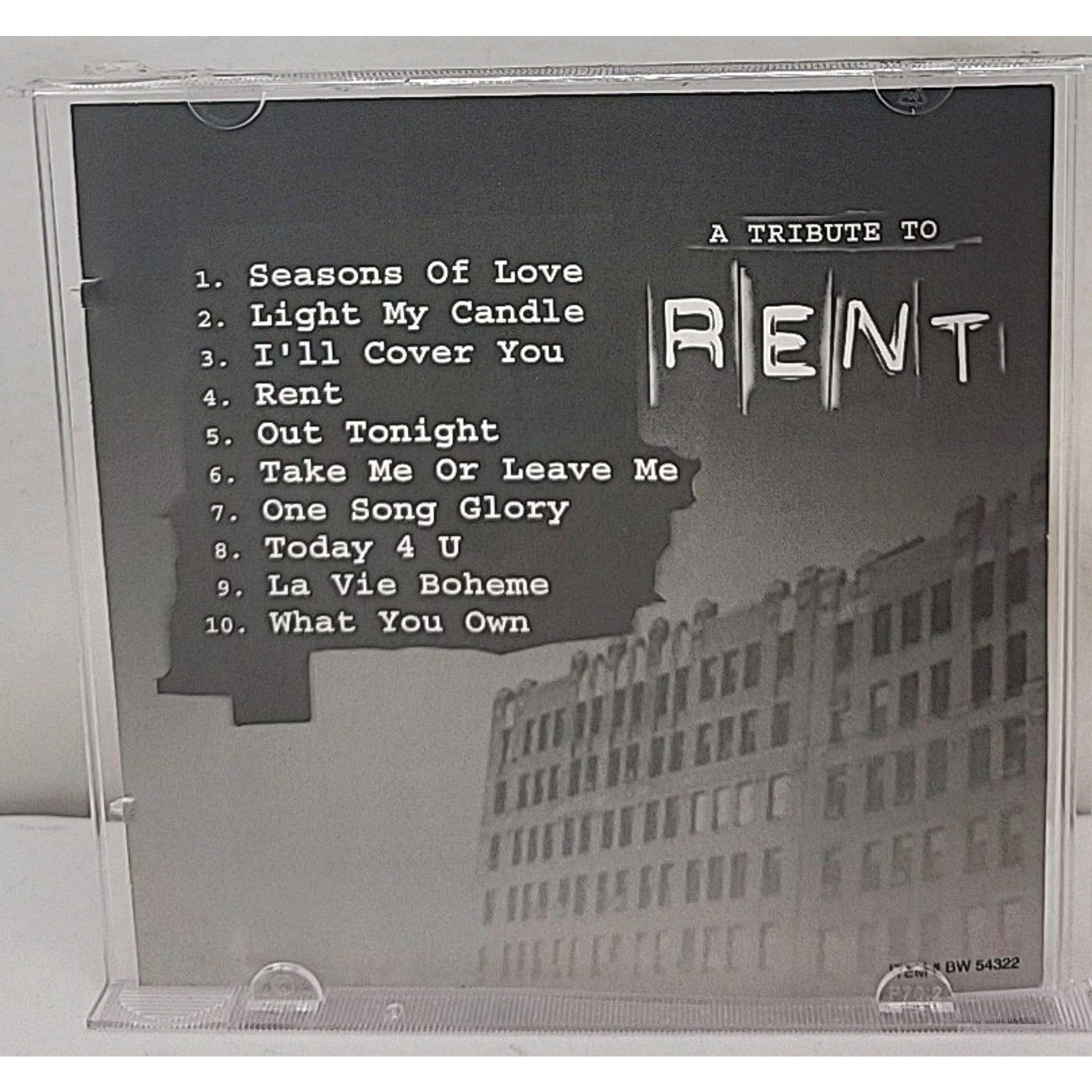 Tribute To Rent by Various [CD]