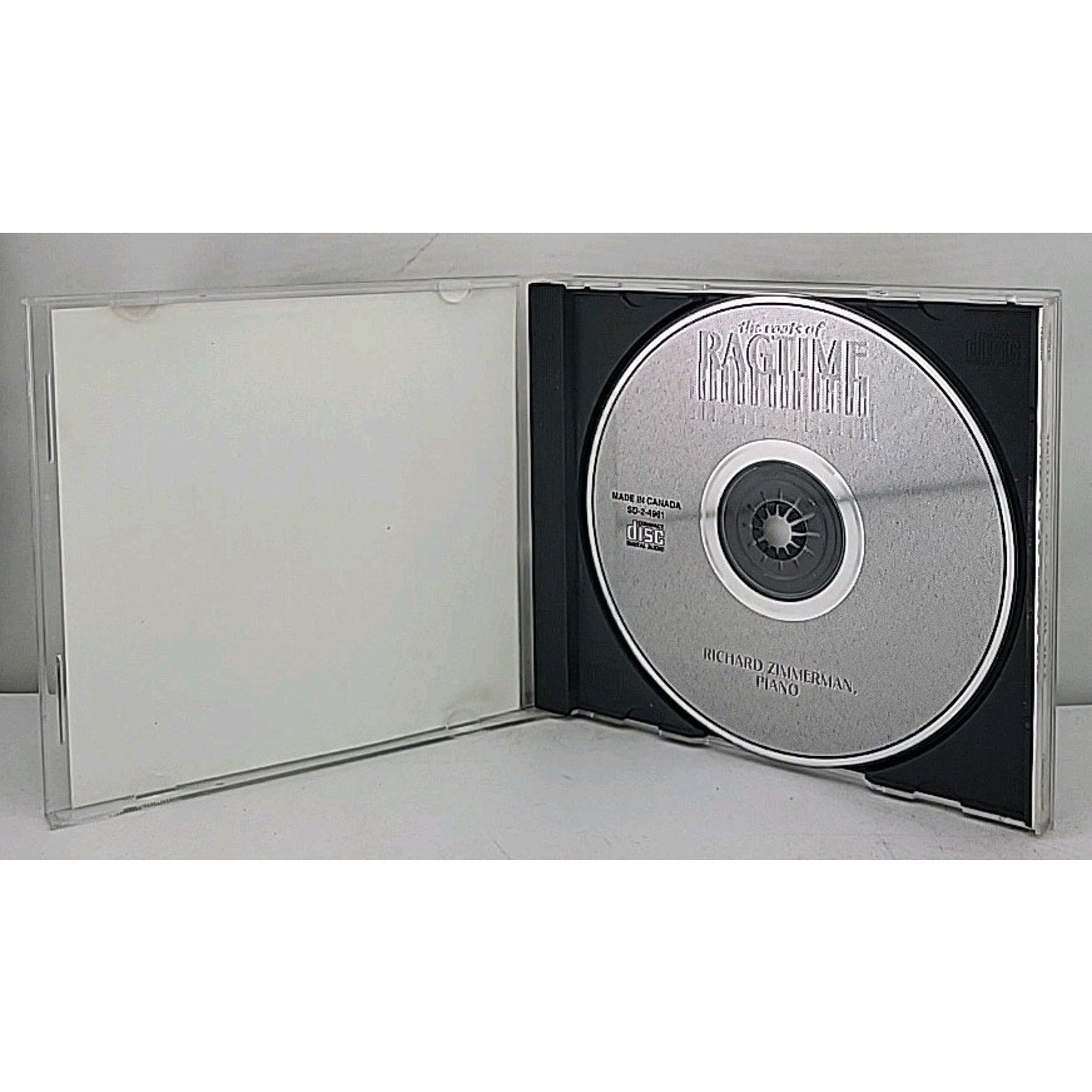 Roots of Ragtime by Richard Zimmerman (CD, 1996)