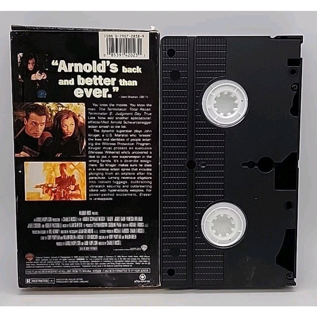 Eraser / Movie (VHS, 1996)
