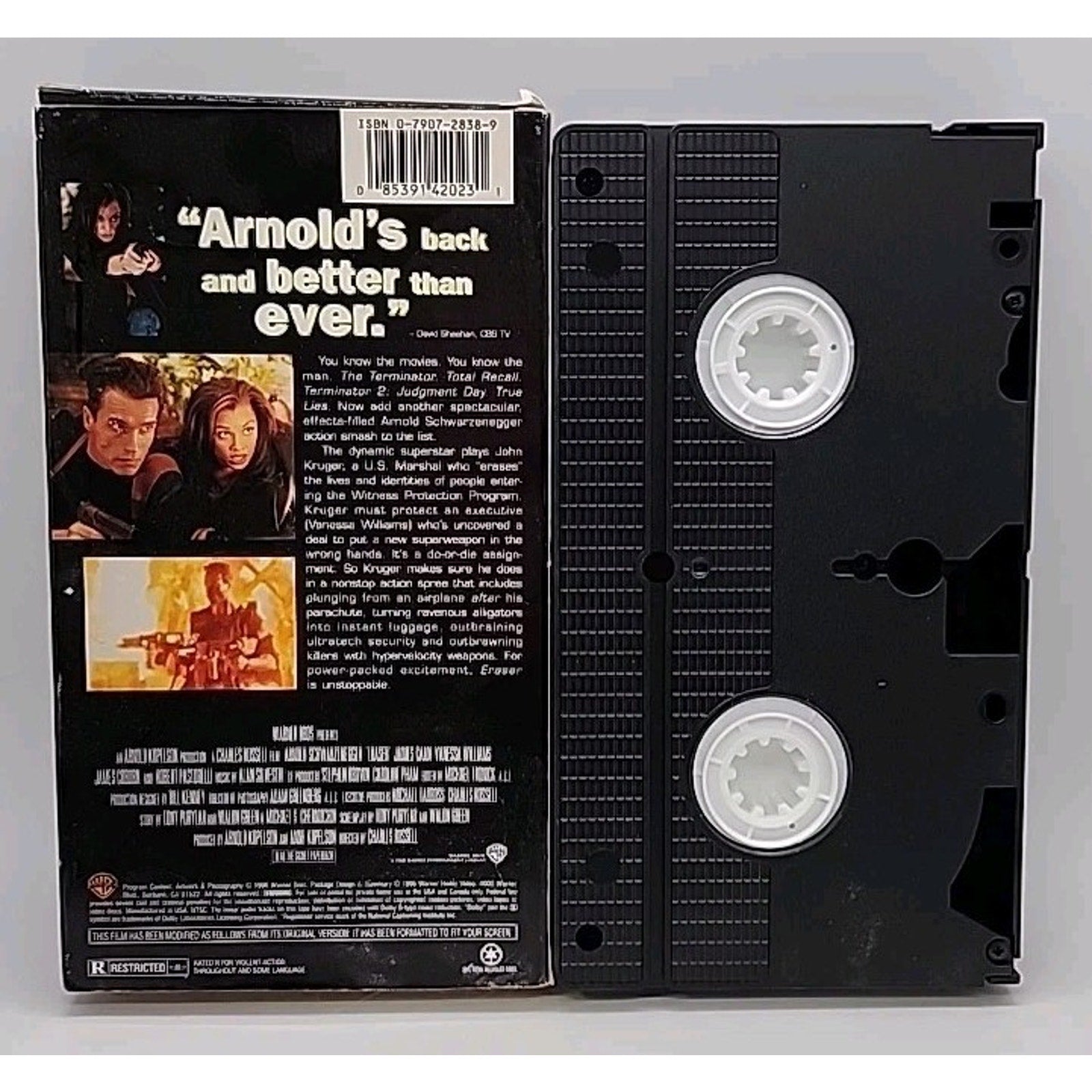 Eraser / Movie (VHS, 1996)