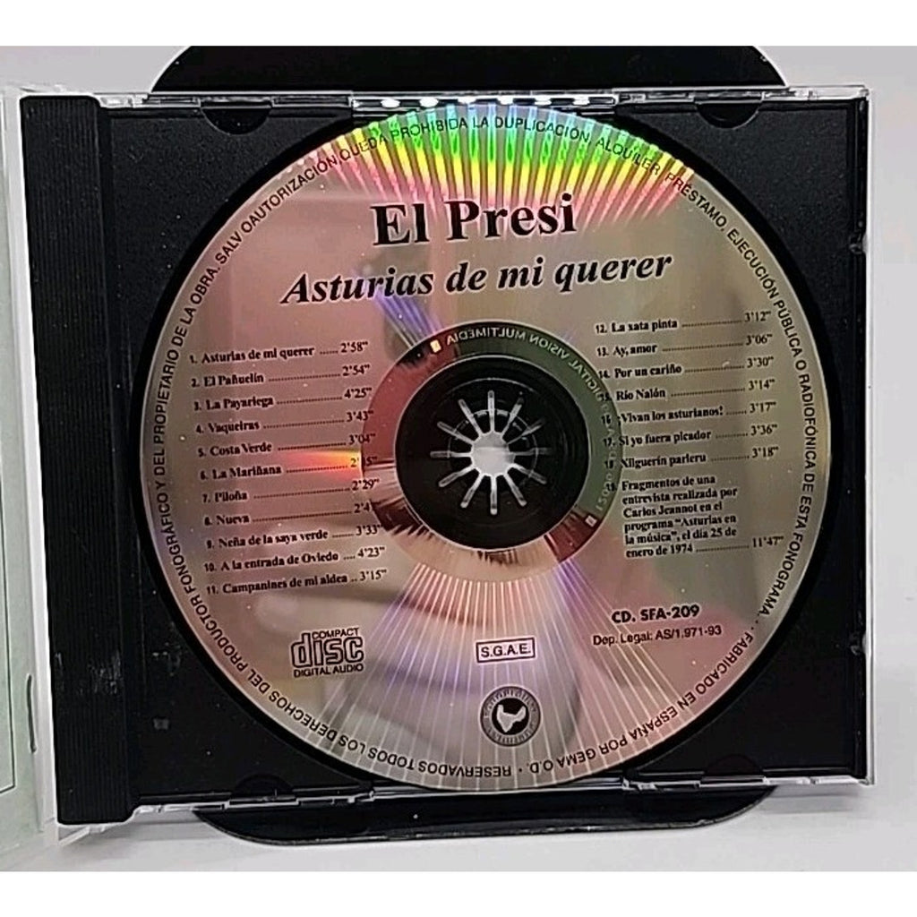 El Presi Asturias De Mi Querer (CD)