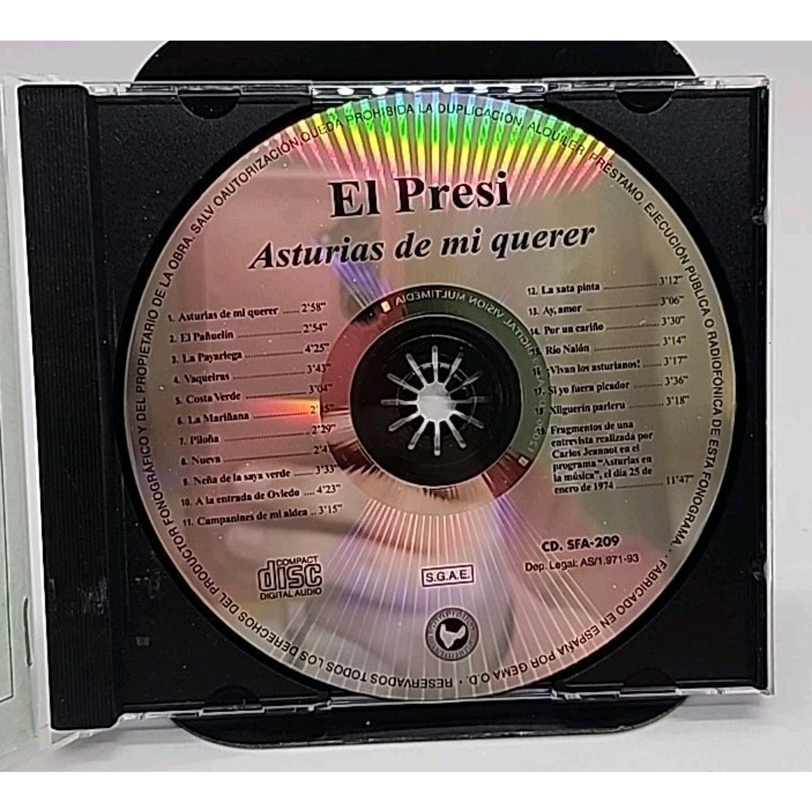 El Presi Asturias De Mi Querer (CD)