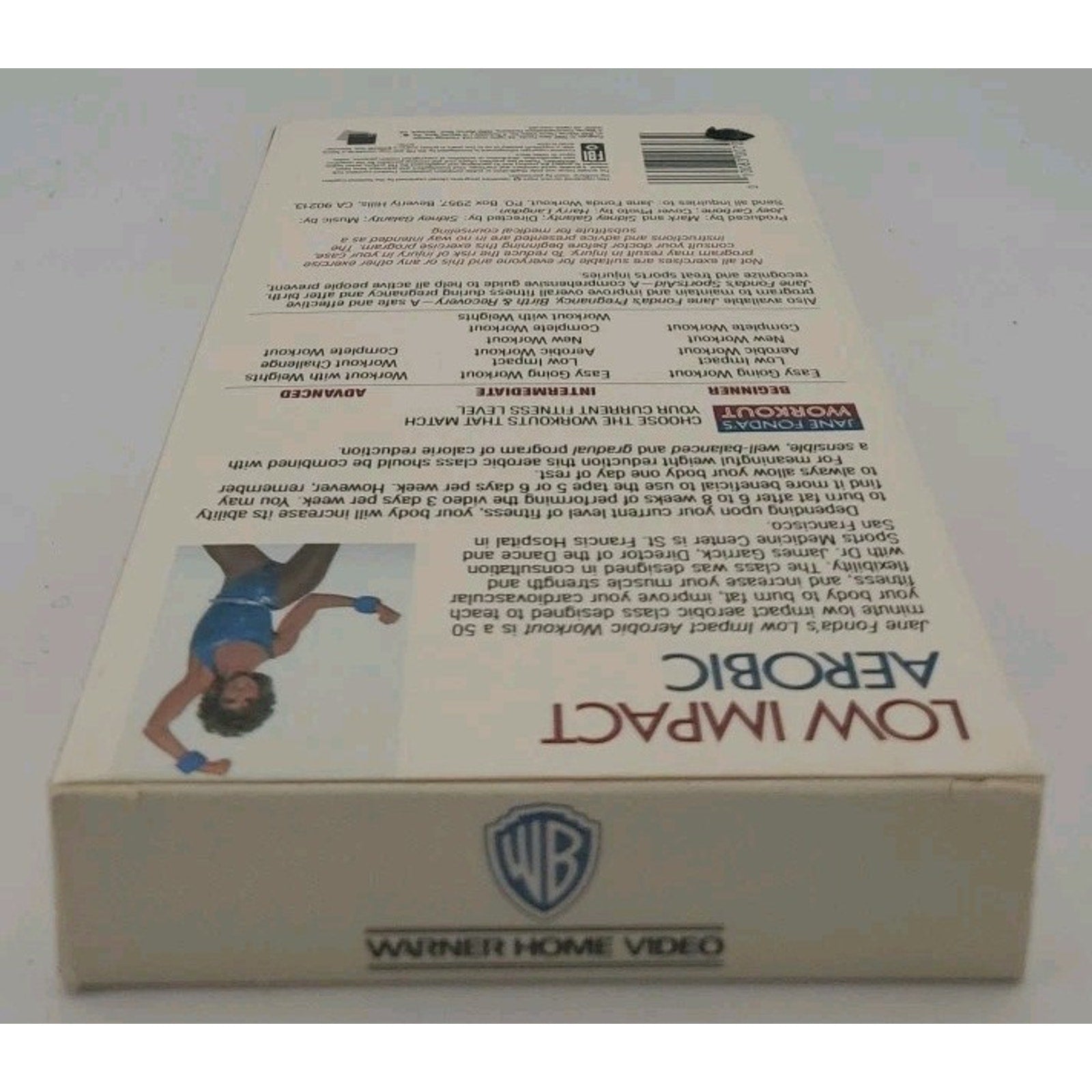 Jane Fonda's Low Impact Aerobic VHS