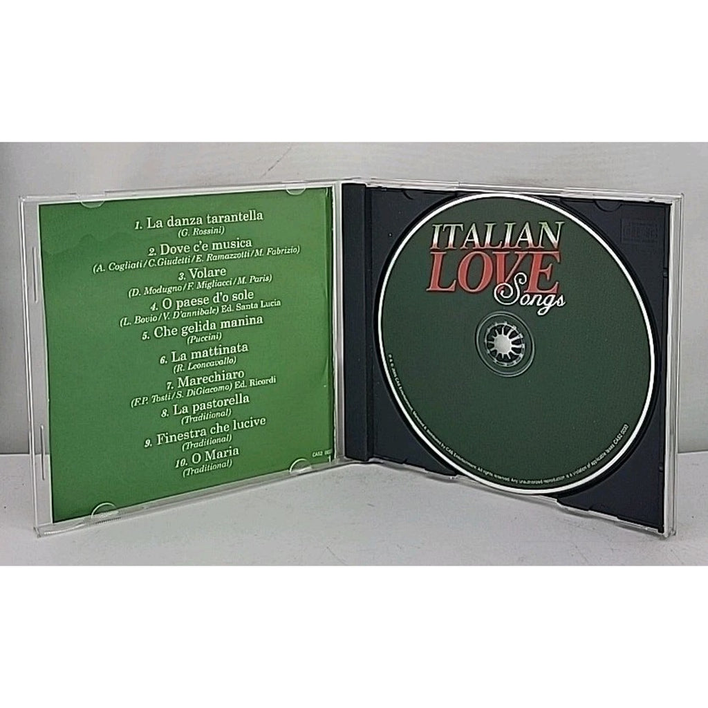 Italian Love Songs Music CD
