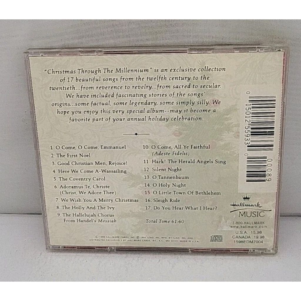 Christmas Through The Millennium 1000 Years Of Beautiful Music CD