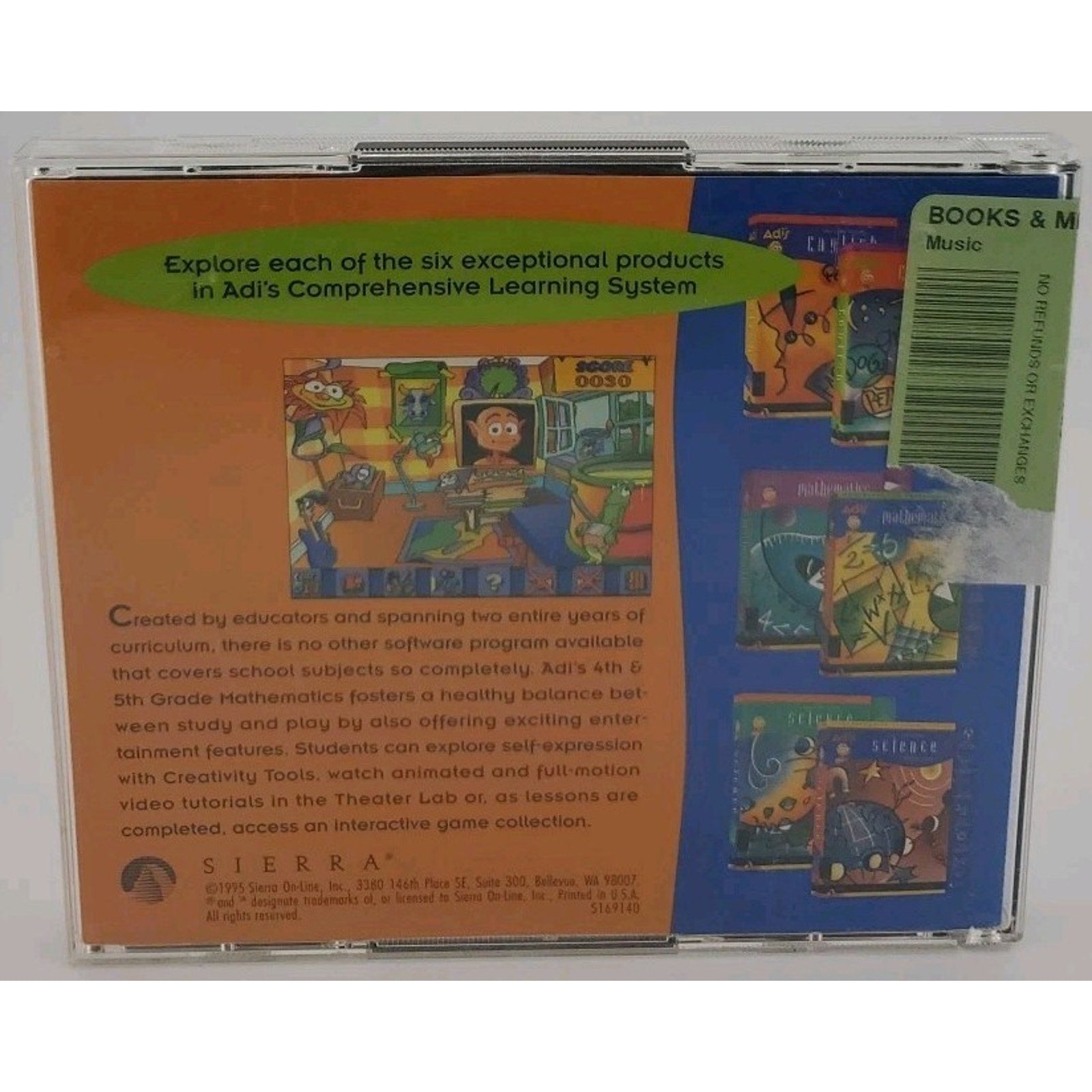 Comprehensive Learning System 4th & 5th Grade Mathematics Cd