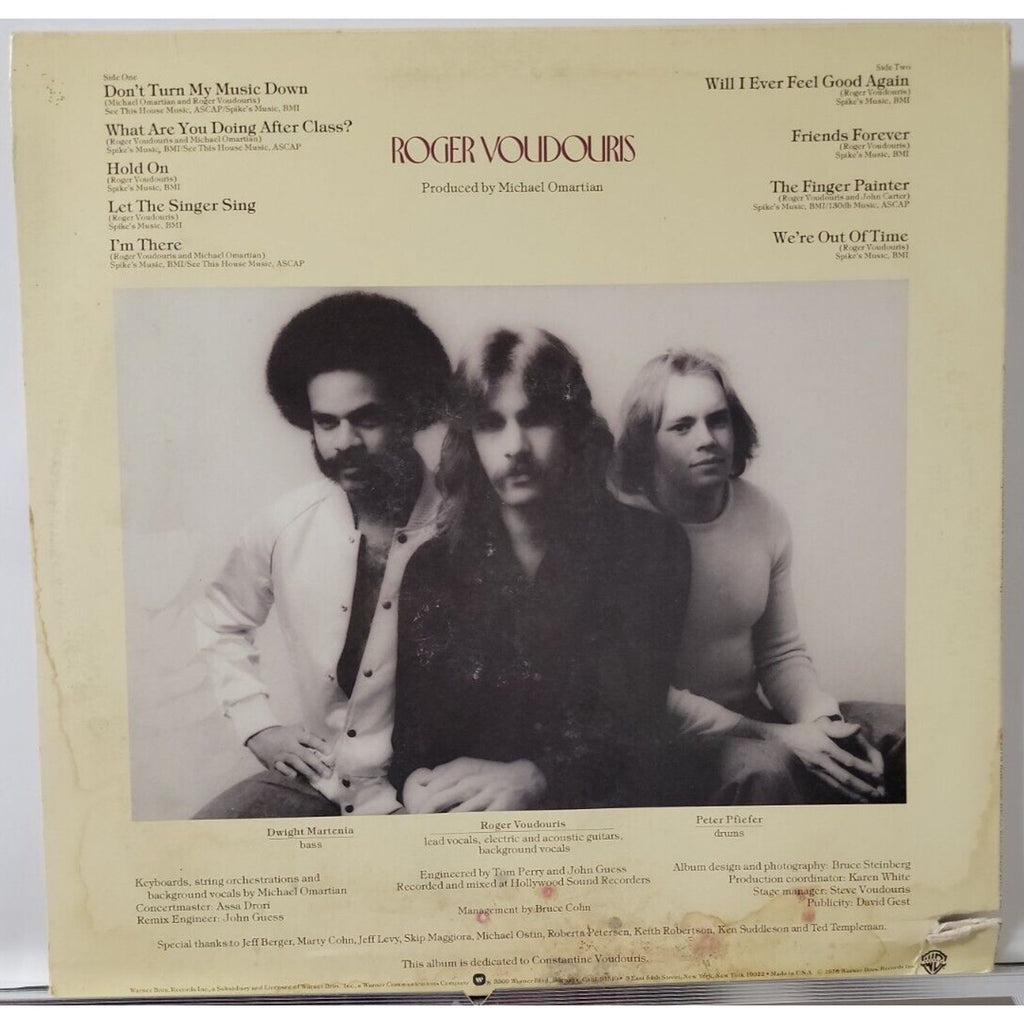 Roger Voudouris – The Finger Painter (Record)