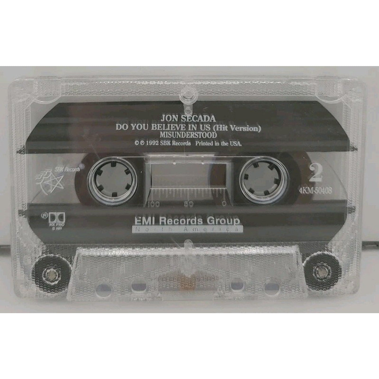 Do You Believe [Single] by Jon Secada (Cassette, 1992, SBK Records)