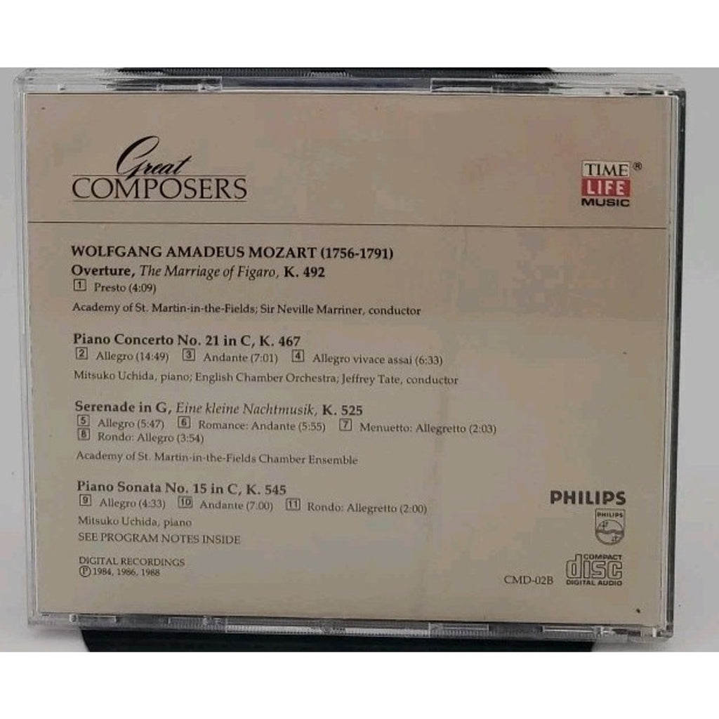 Mozart Great Composers (CD)