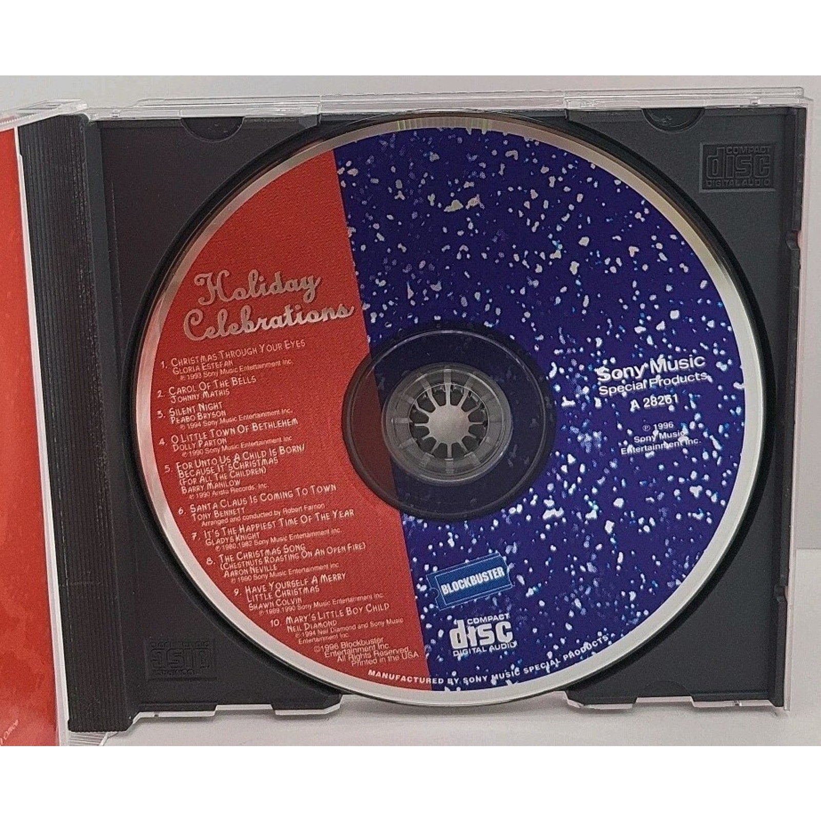Holiday Celebrations By Various Artists (CD) 1996