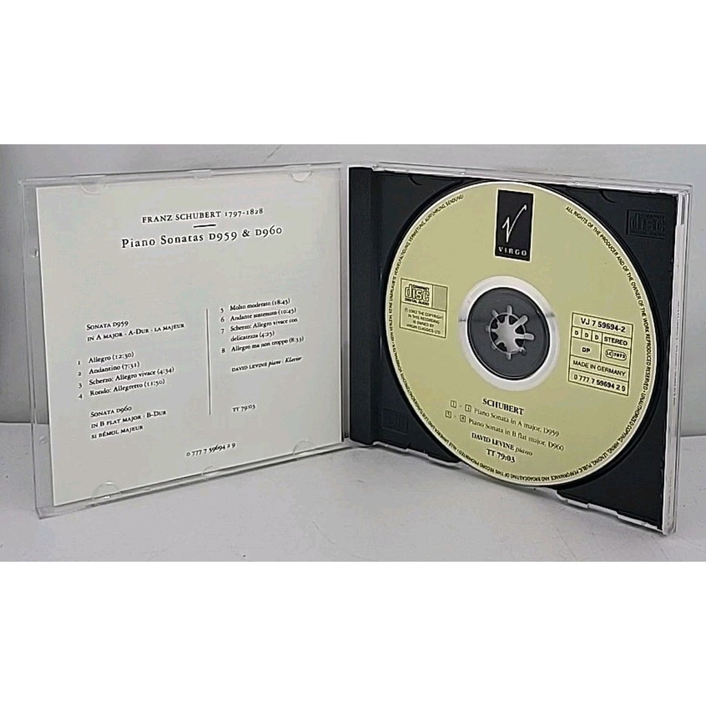 Schubert: Piano Sonatas D 959 by Schubert: Piano Sonatas D 959 (CD, 2008)