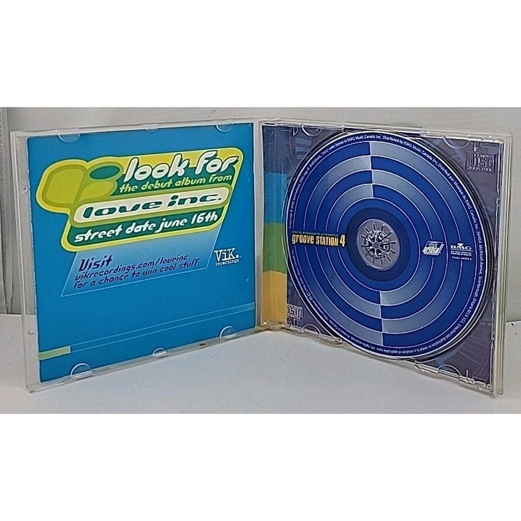 Chris Sheppard Presents Groove Station 4 CD Compilation Album 90s Dance