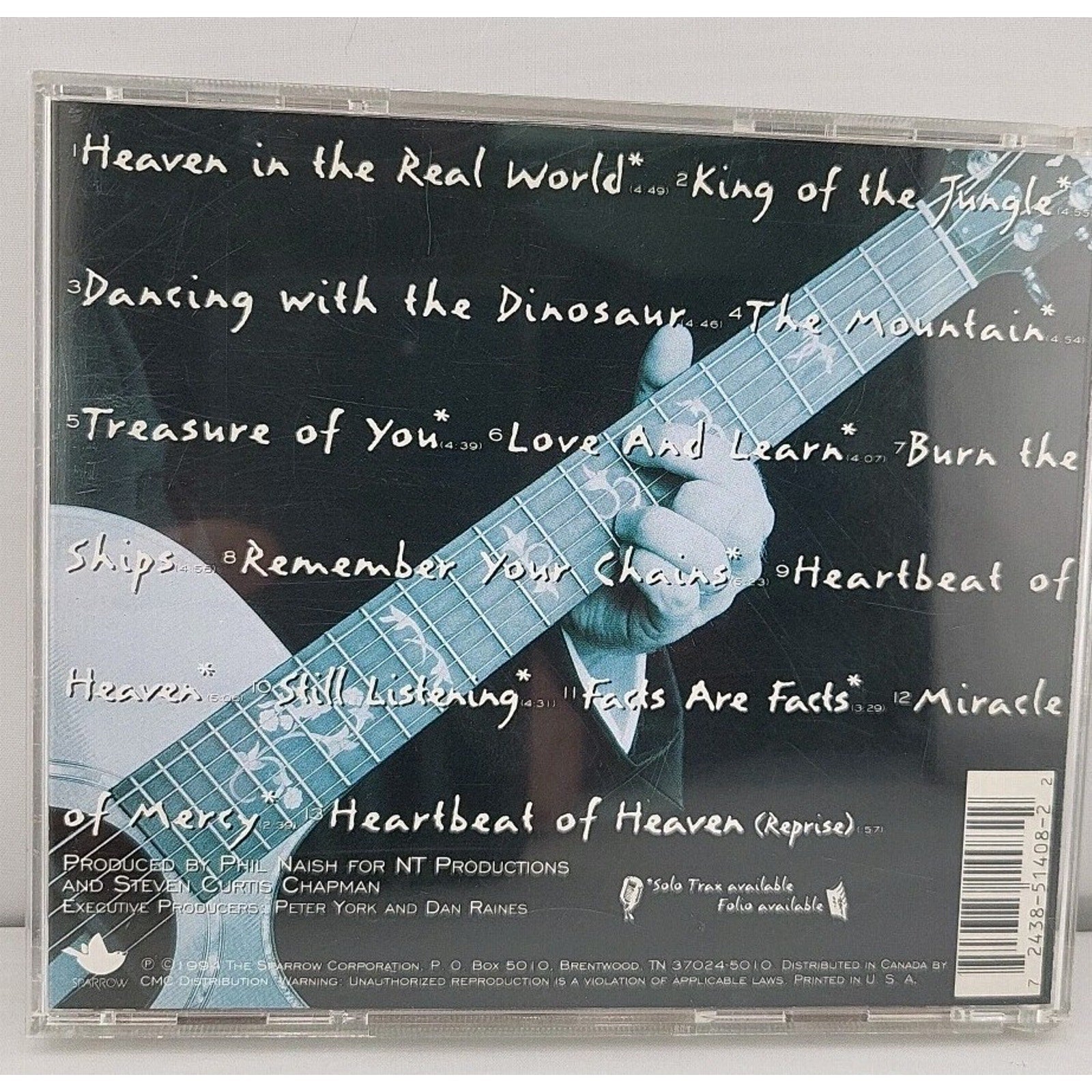 Heaven in the Real World by Steven Curtis Chapman (CD, 1994)