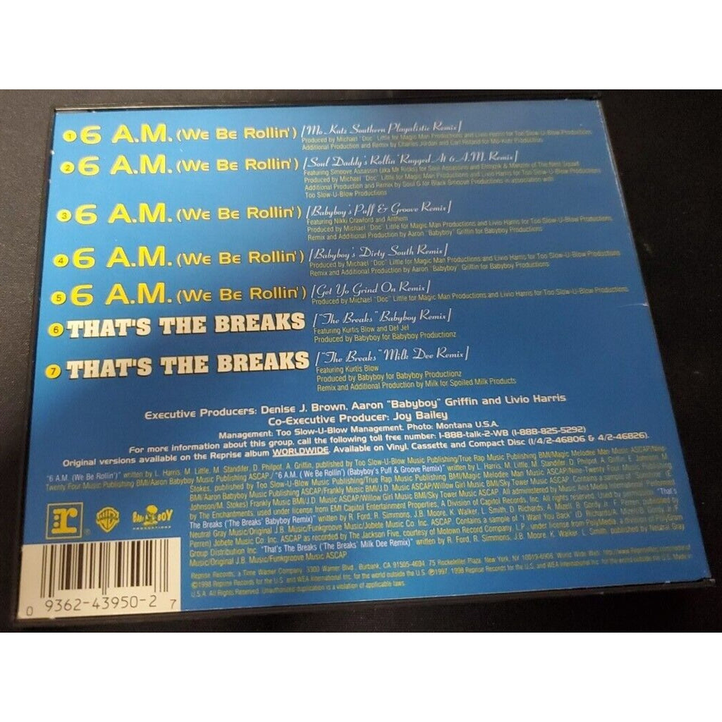 6 AM [#1] [Maxi Single] by Nadanuf (CD, Mar-1998, Reprise)