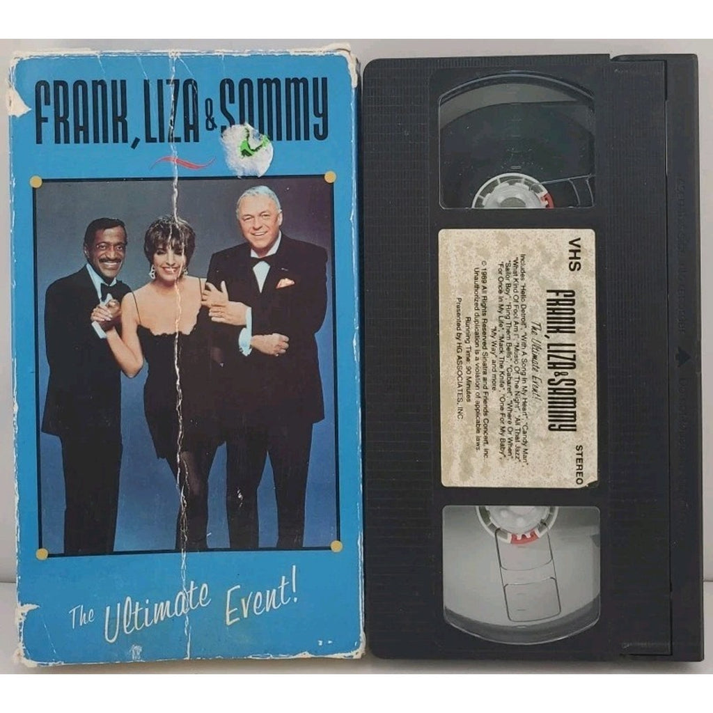 Frank Sinatra Liza Sammy The Ultimate Event VHS 1989