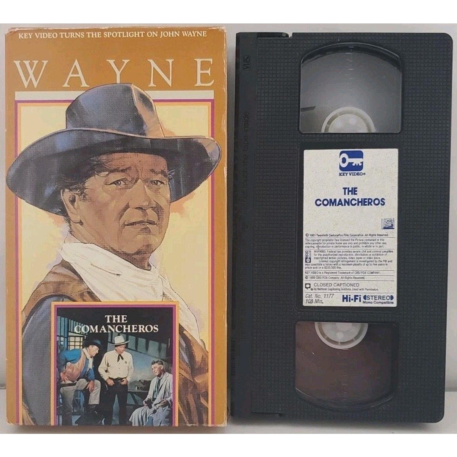 Comancheros (VHS, 1961)
