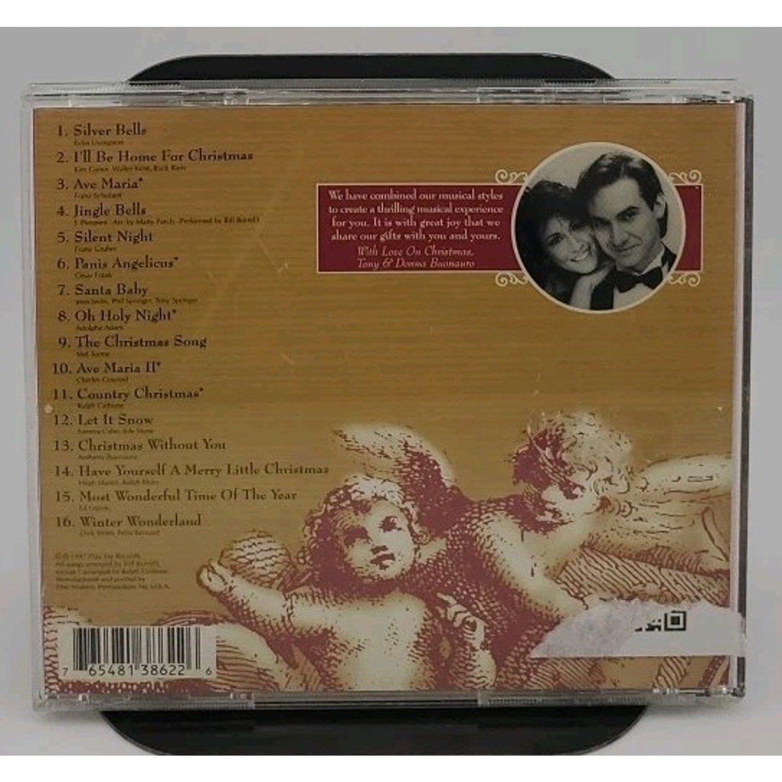 Tony & Donna Buonauro: With Love On Christmas (CD)
