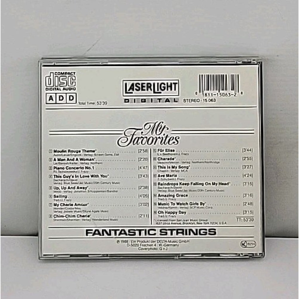 My Favorites, Vol. 2 by Fantastic Strings (CD, Oct-1991, Laserlight)