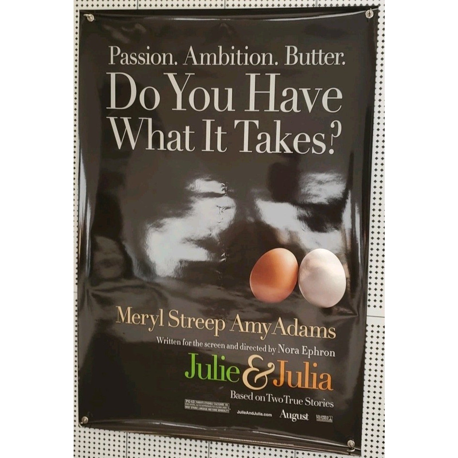 Julie & Julia Original 27x40 D/S Movie Poster 2009
