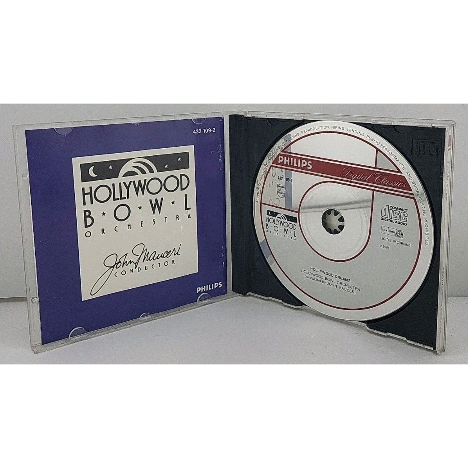 Hollywood Dreams; Mauceri, Hol by Hollywood Bowl Symphony Orchestra; Mauceri,...