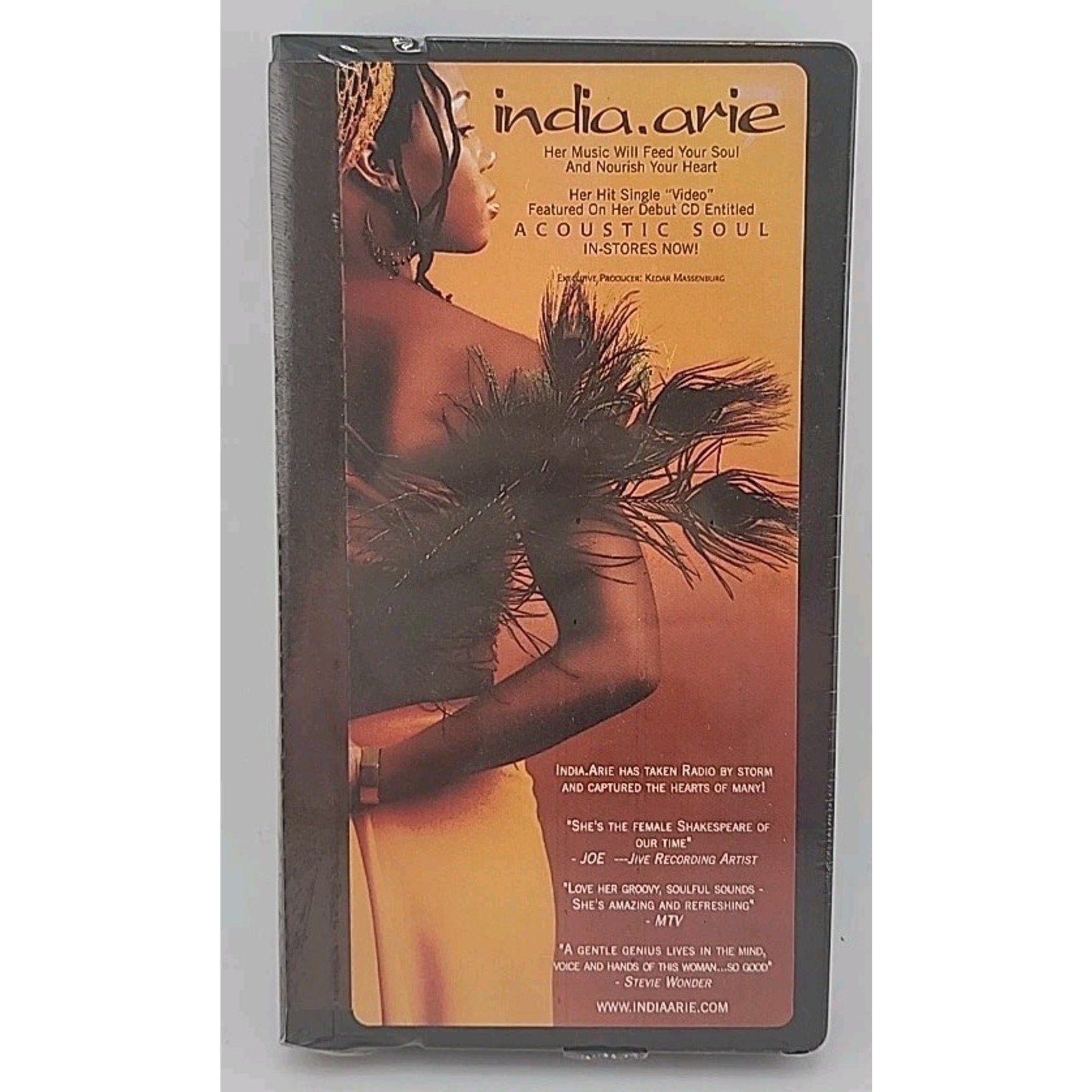 India Arie Acoustic Soul *Brand New* (VHS)