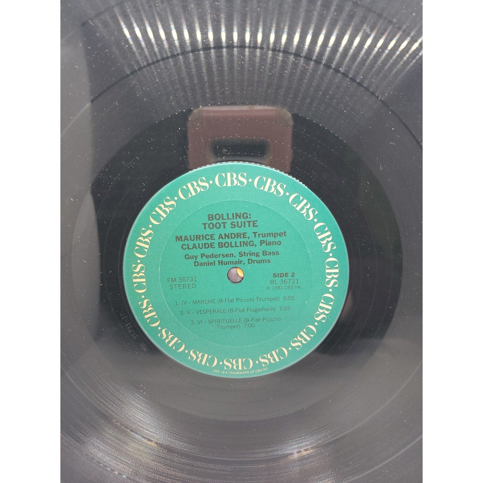 Maurice Andre - Bolling Toot Suite (Record)