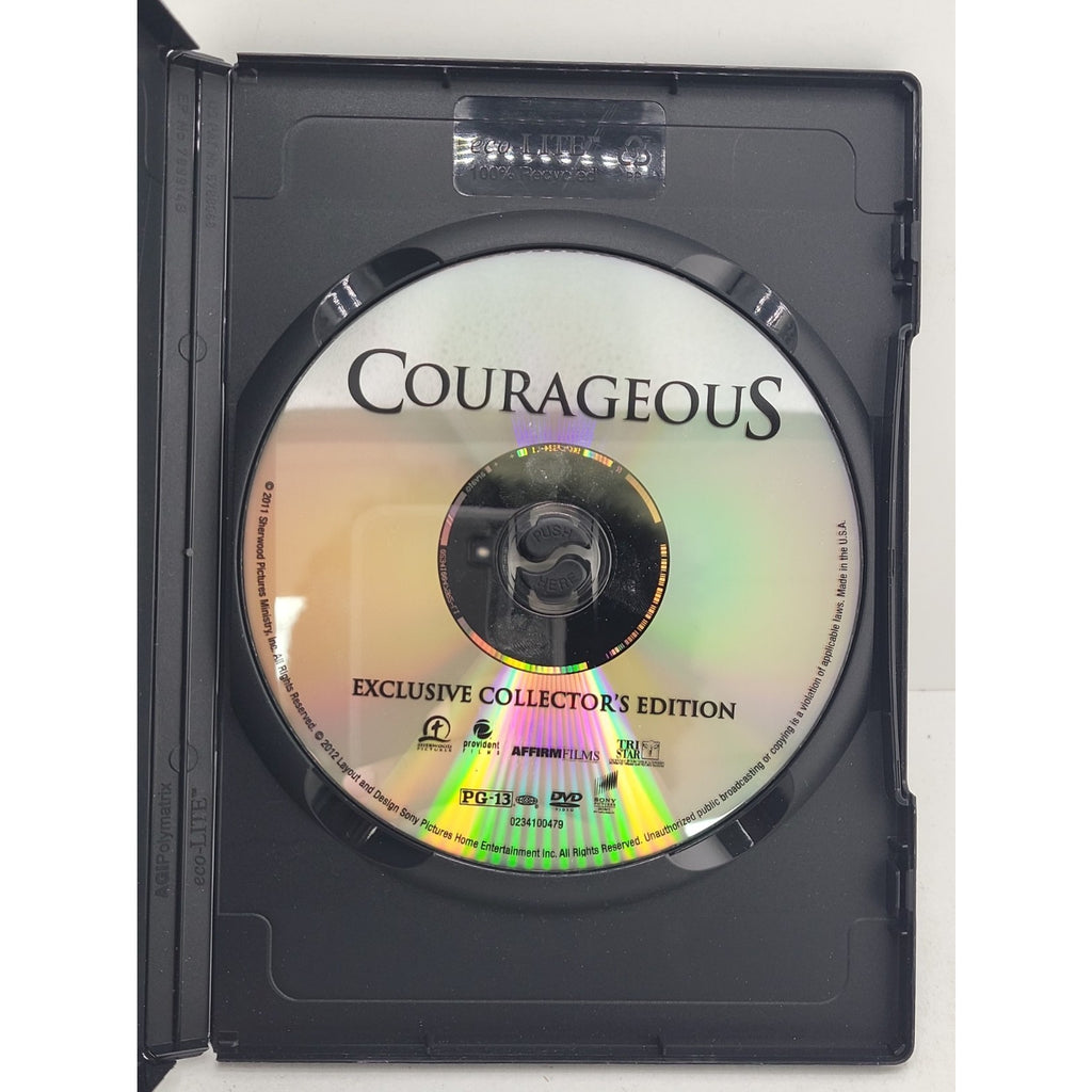 Courageous (DVD, 2011, Exclusive Collector's Edition)