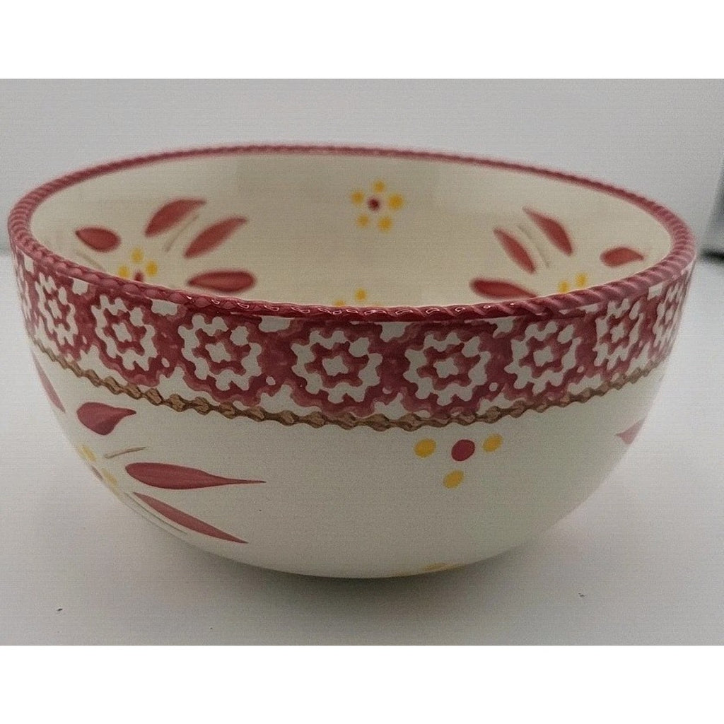 Temp-tations by Tara Old World Cranberry 18oz Bowls Set of 4
