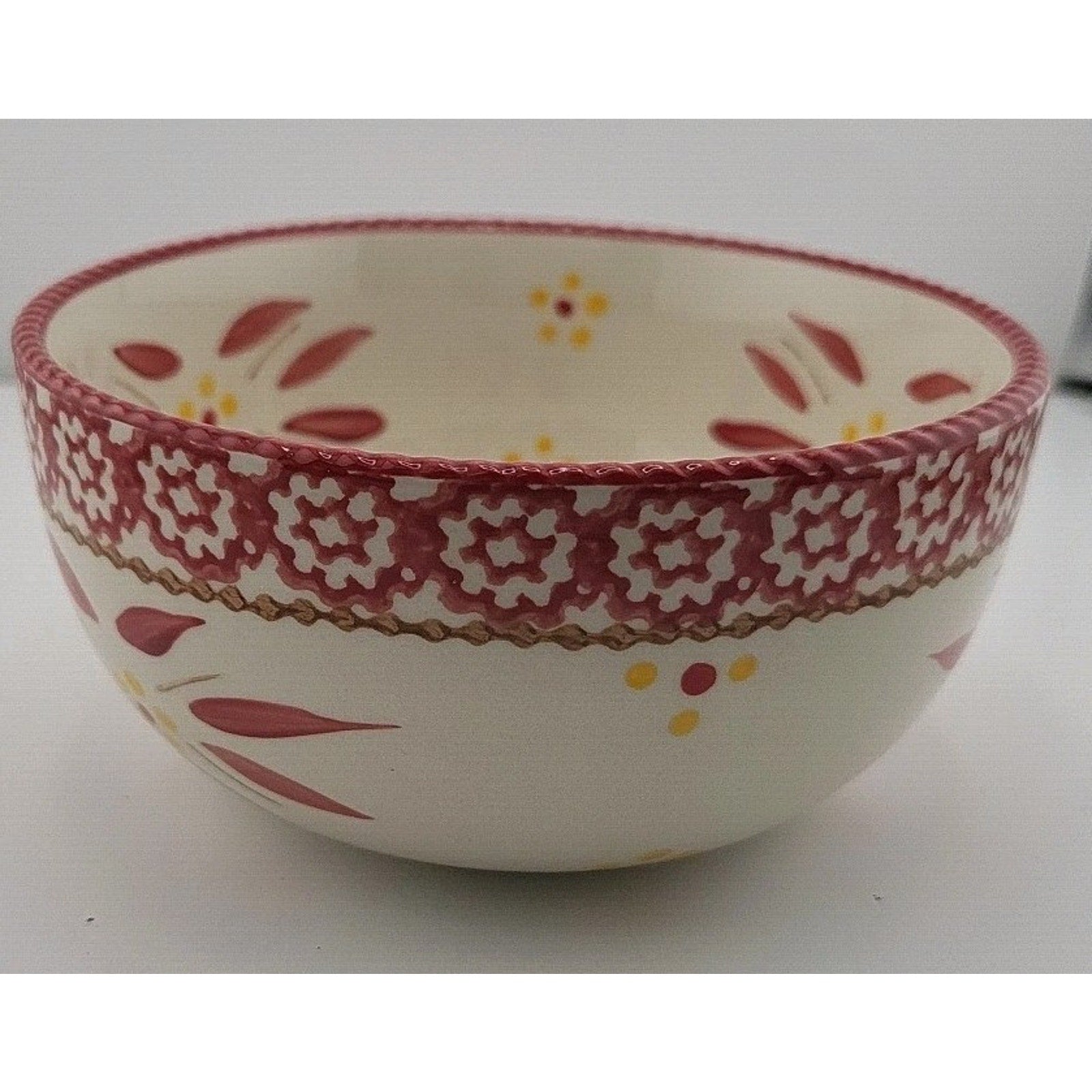 Temp-tations by Tara Old World Cranberry 18oz Bowls Set of 4