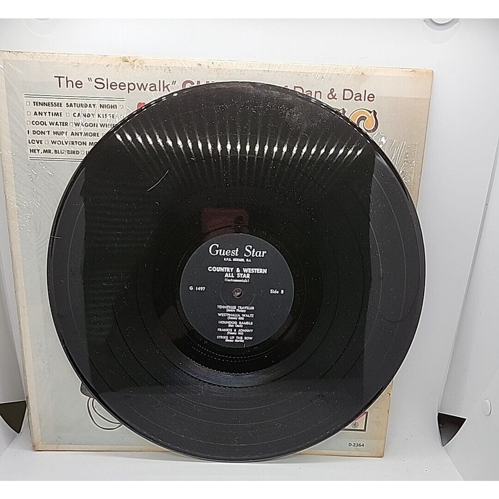 The “Sleepwalk” Guitars Of Dan & Dale Country & Western Hits (Record)