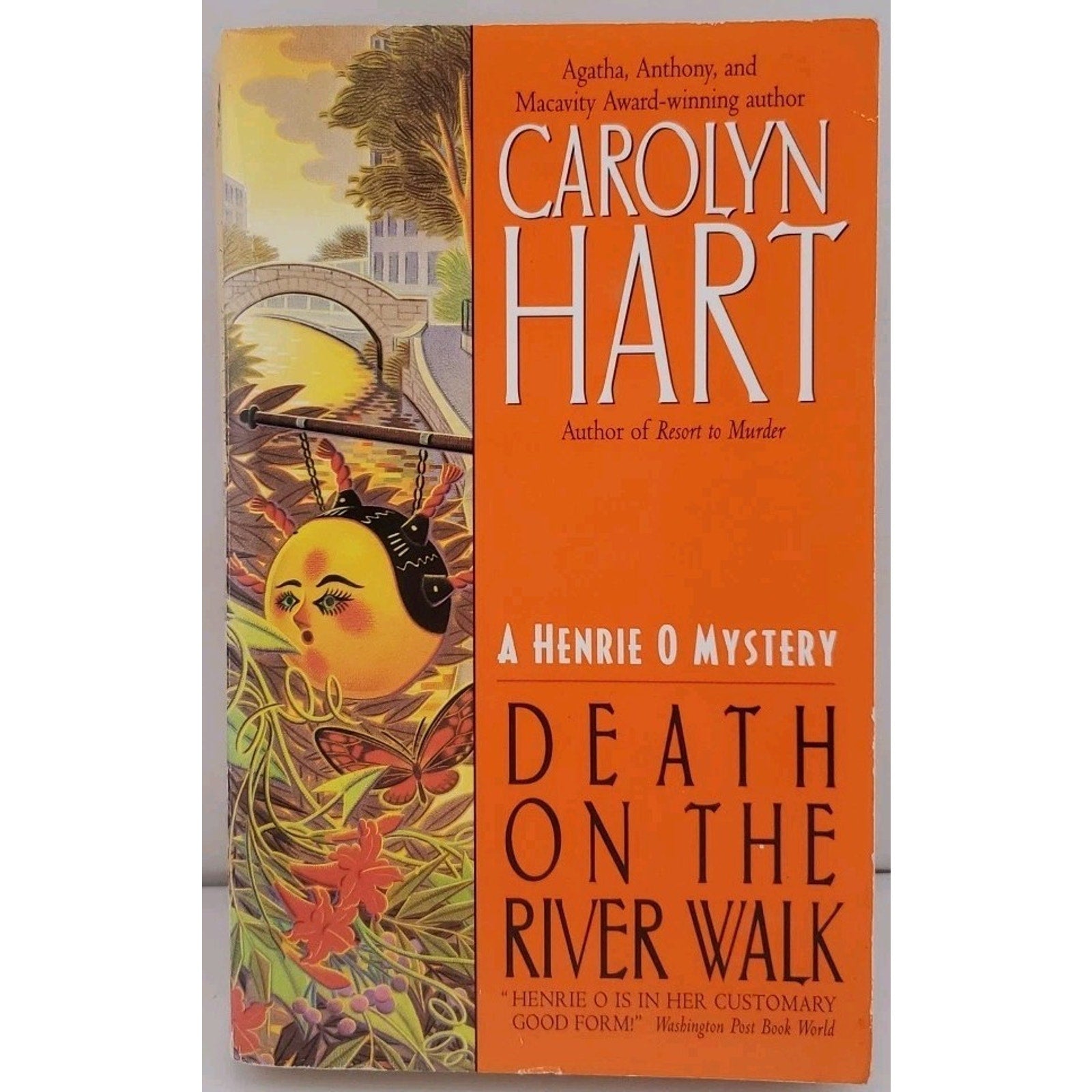 Death on the River Walk by Carolyn Hart (2000, Mass Market)