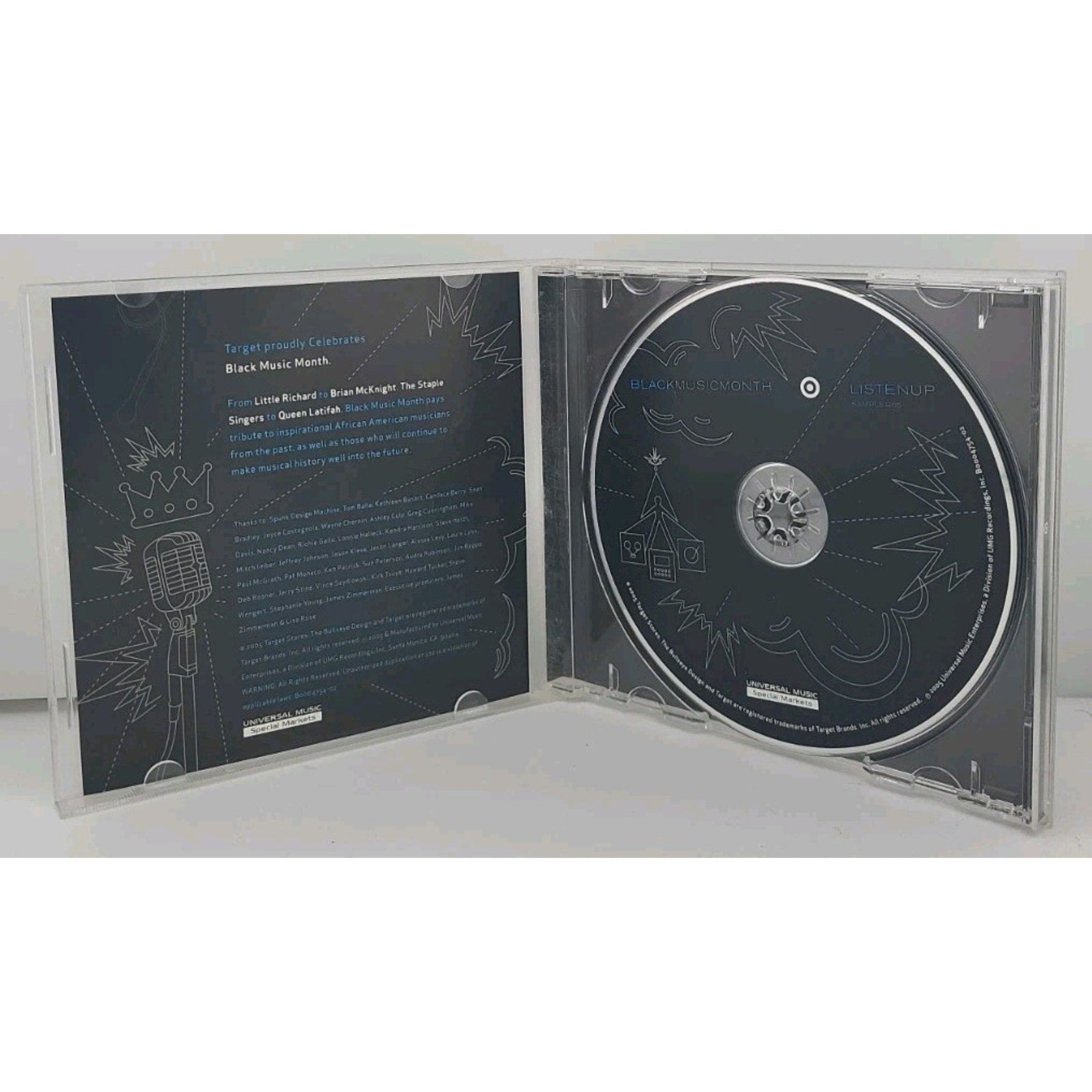 Black Music Month Listen Up Sampler CD
