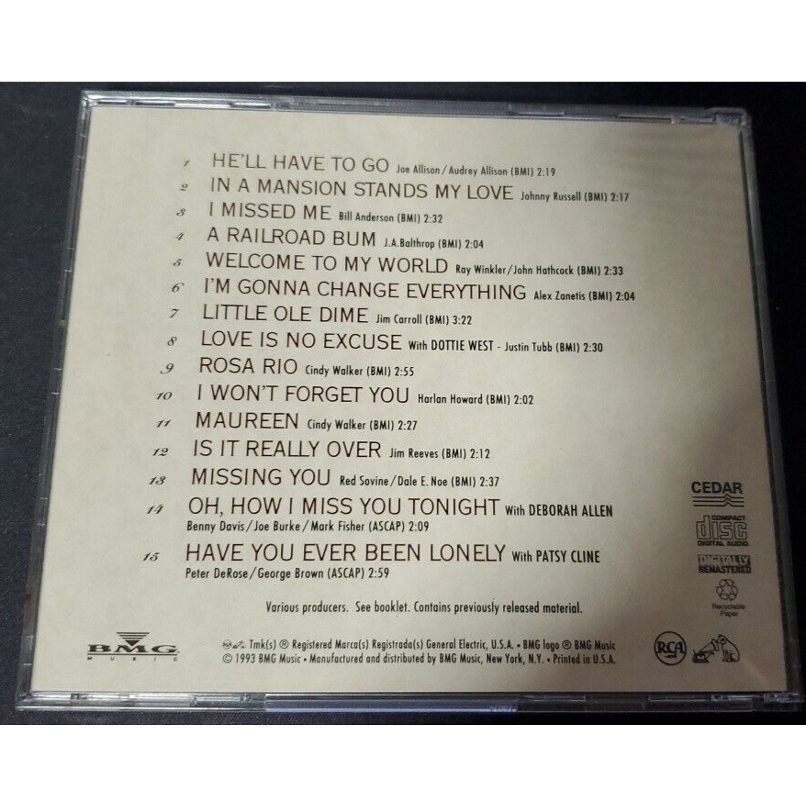 Welcome To My World: The Essential Jim Reeves Collection (CD)