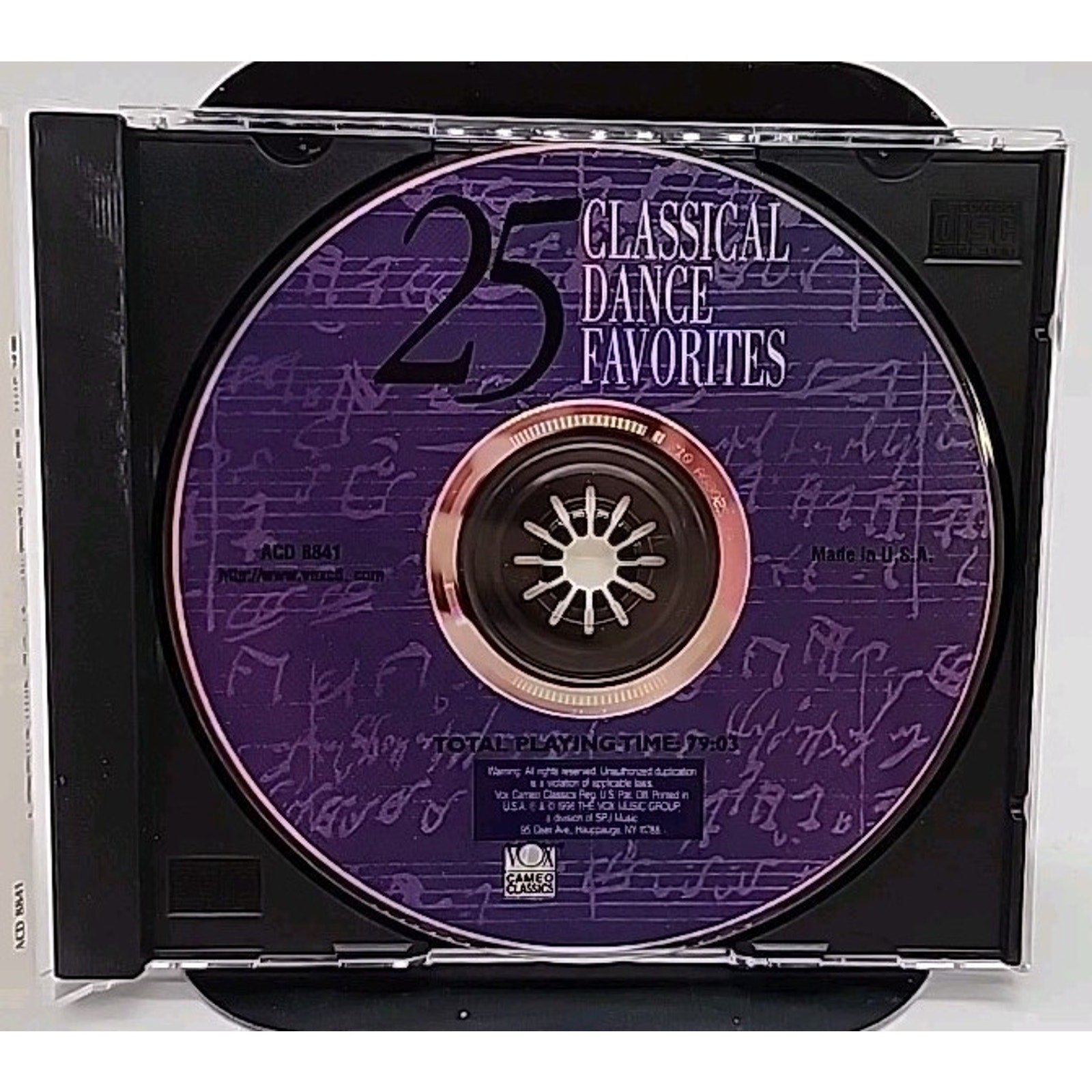 25 Classical Dance Favorites by Various (CD, 1997)