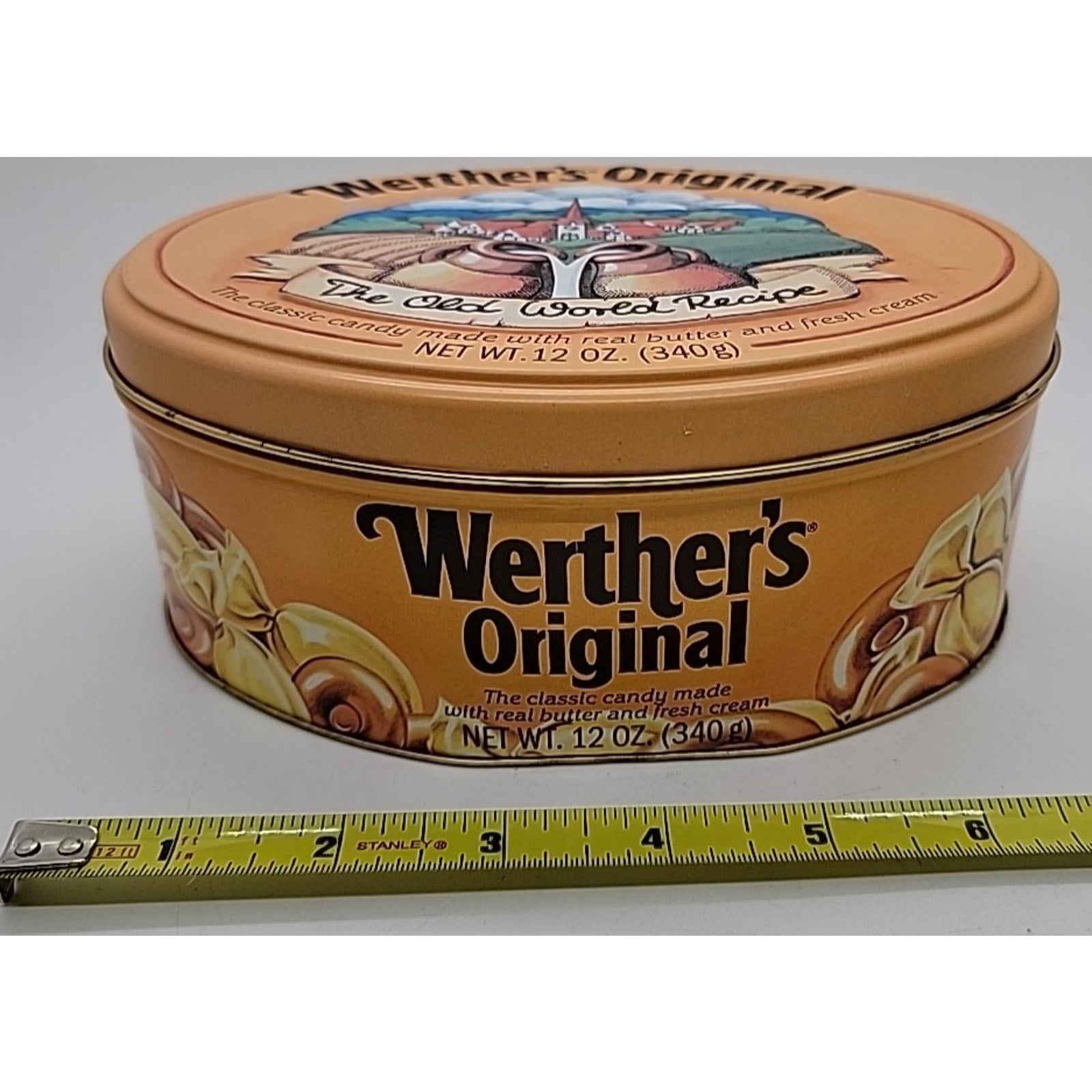 1985 Werther's Original Candy Collector Tin Canister Made in Germany