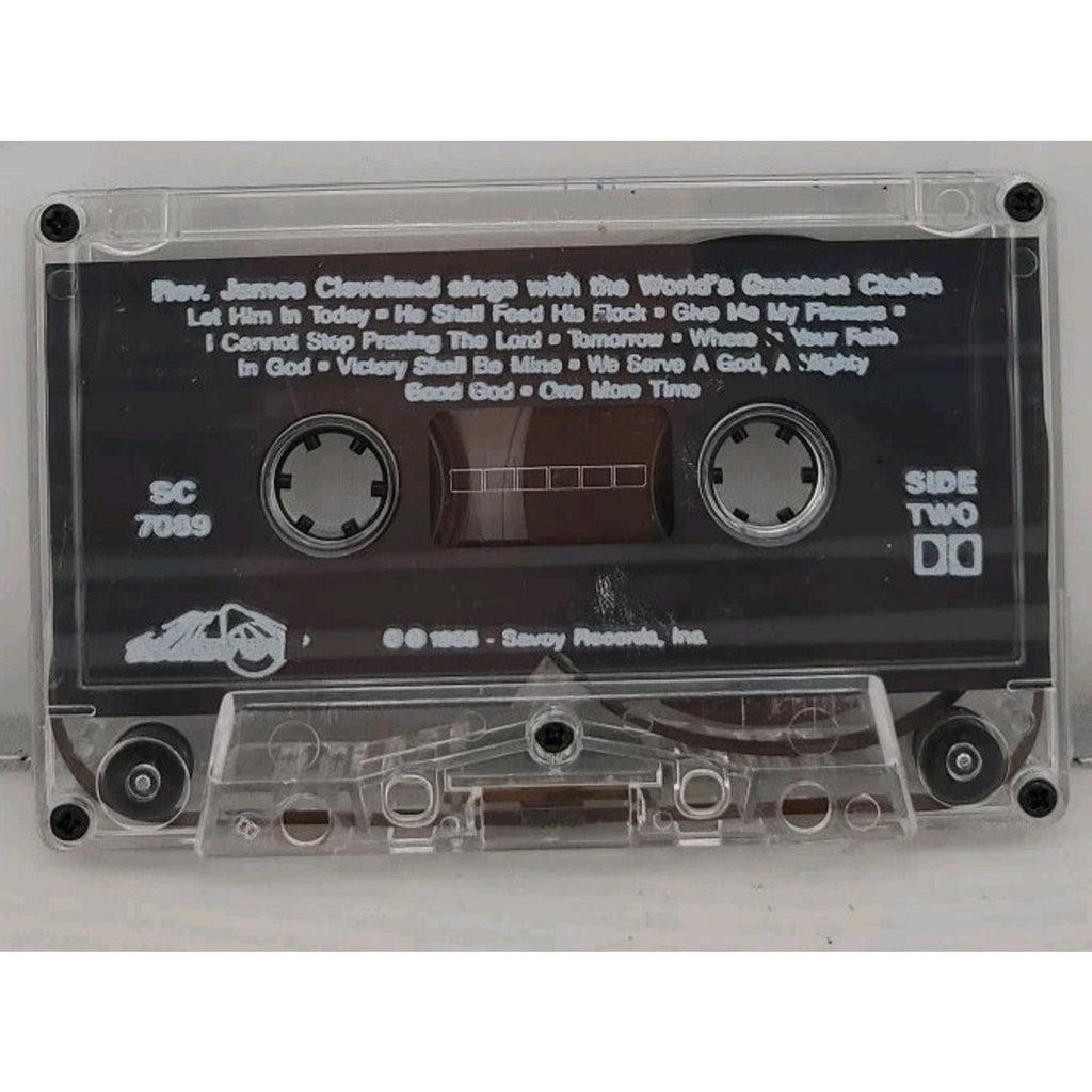 Reverend James Cleveland Sings With The World's Greatest Choirs (Cassette)