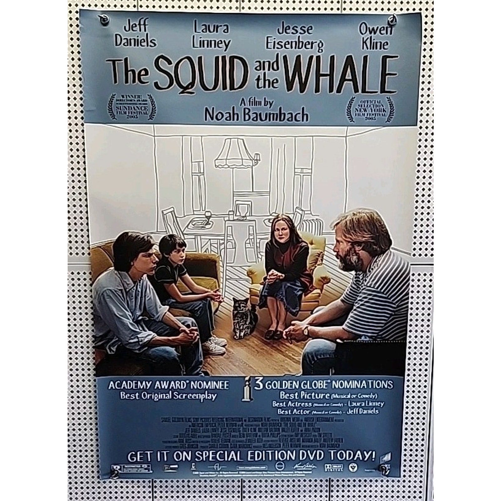 The Squid And The Whale - 27x40 S/S Original Movie Poster One Sheet 2005