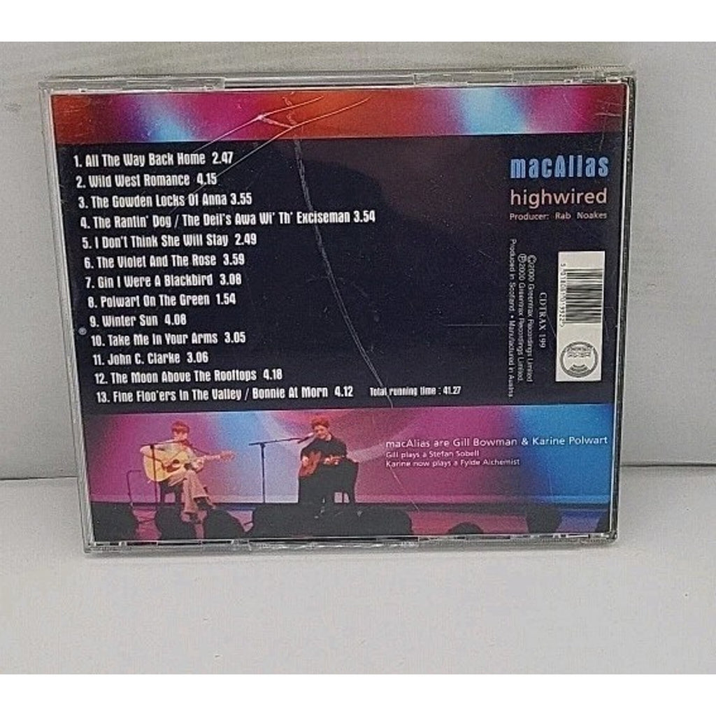 High Wired by Macalias (CD, 2000)