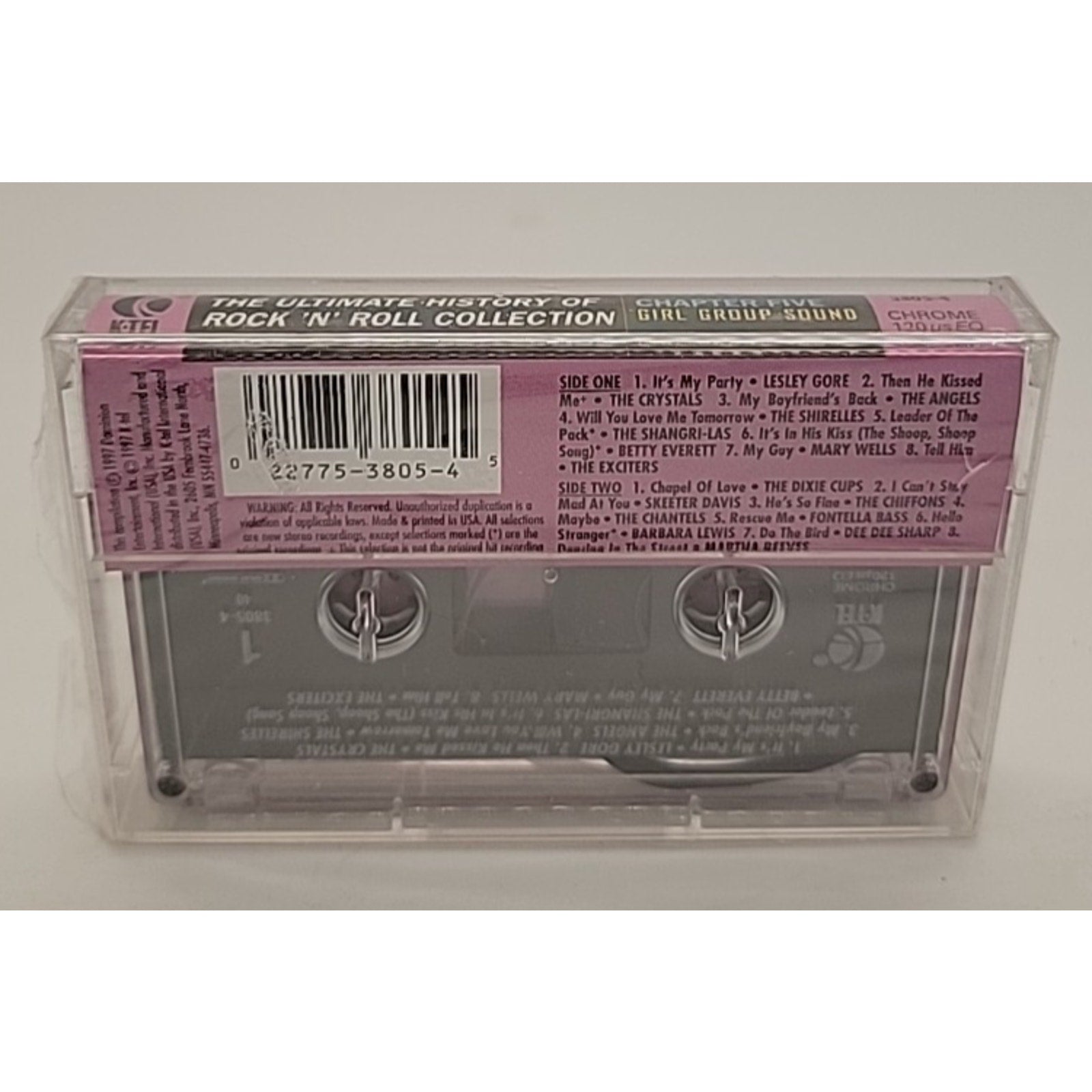 The Ultimate History Of Rock N Roll Collection Cassette Chapter 5 Girl Group NEW