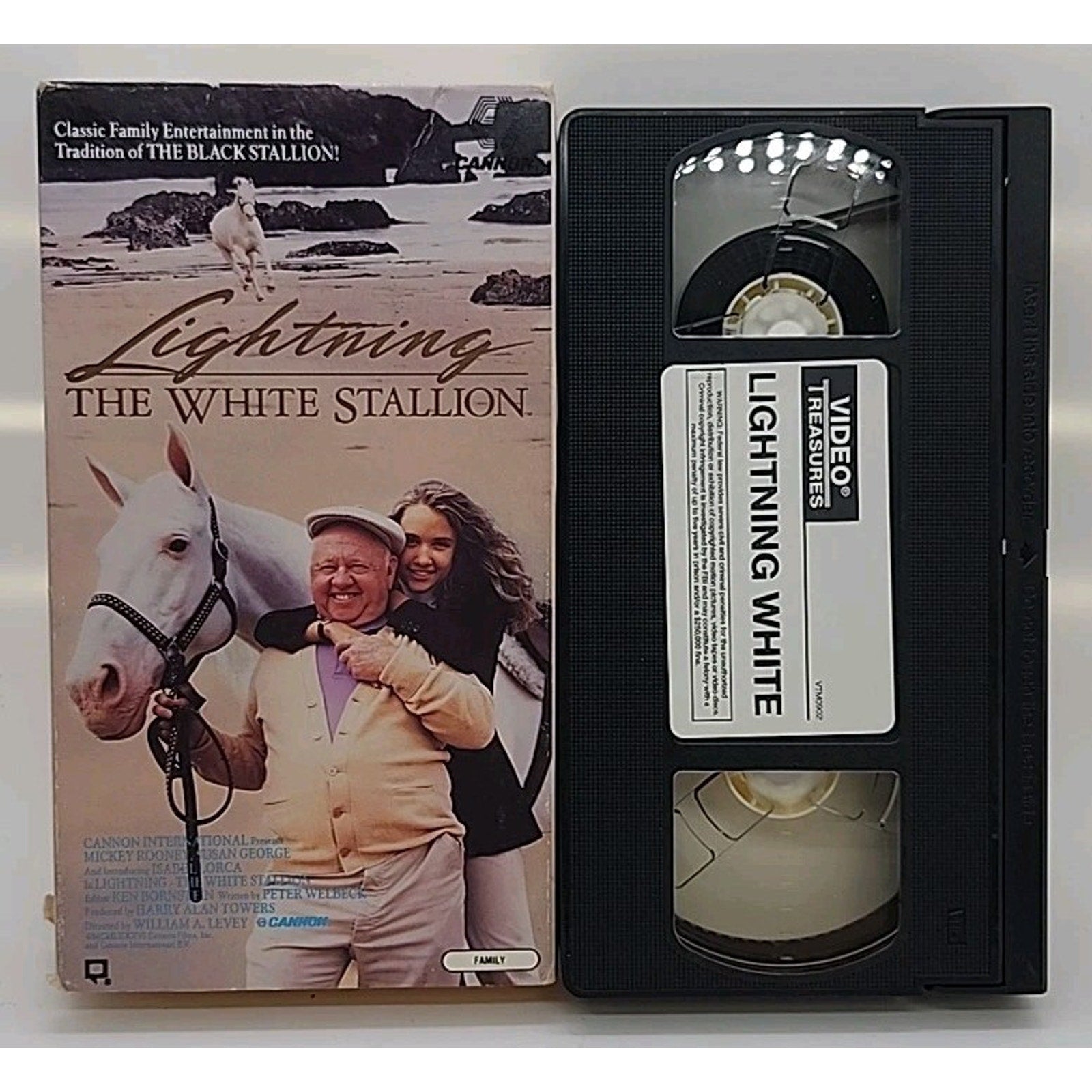 Lightning, the White Stallion (VHS, 1993)