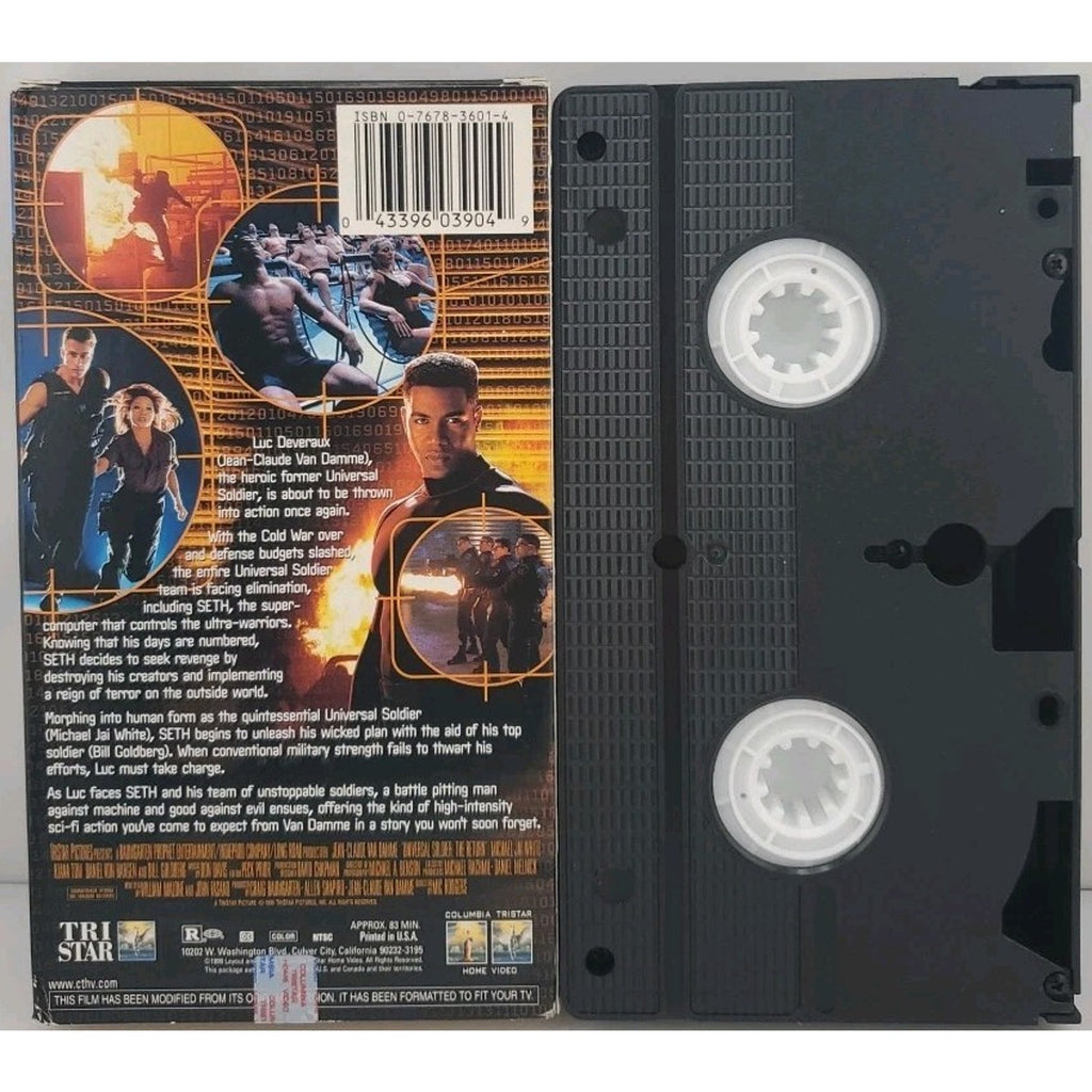 Universal Soldier: The Return (VHS, 1999, Closed Captioned)
