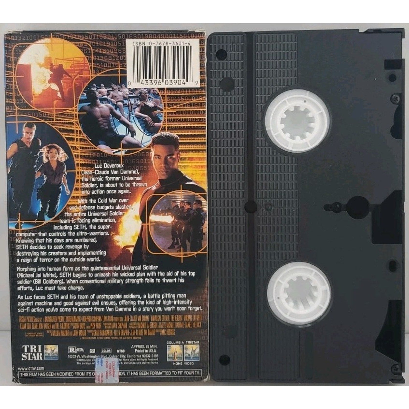 Universal Soldier: The Return (VHS, 1999, Closed Captioned)