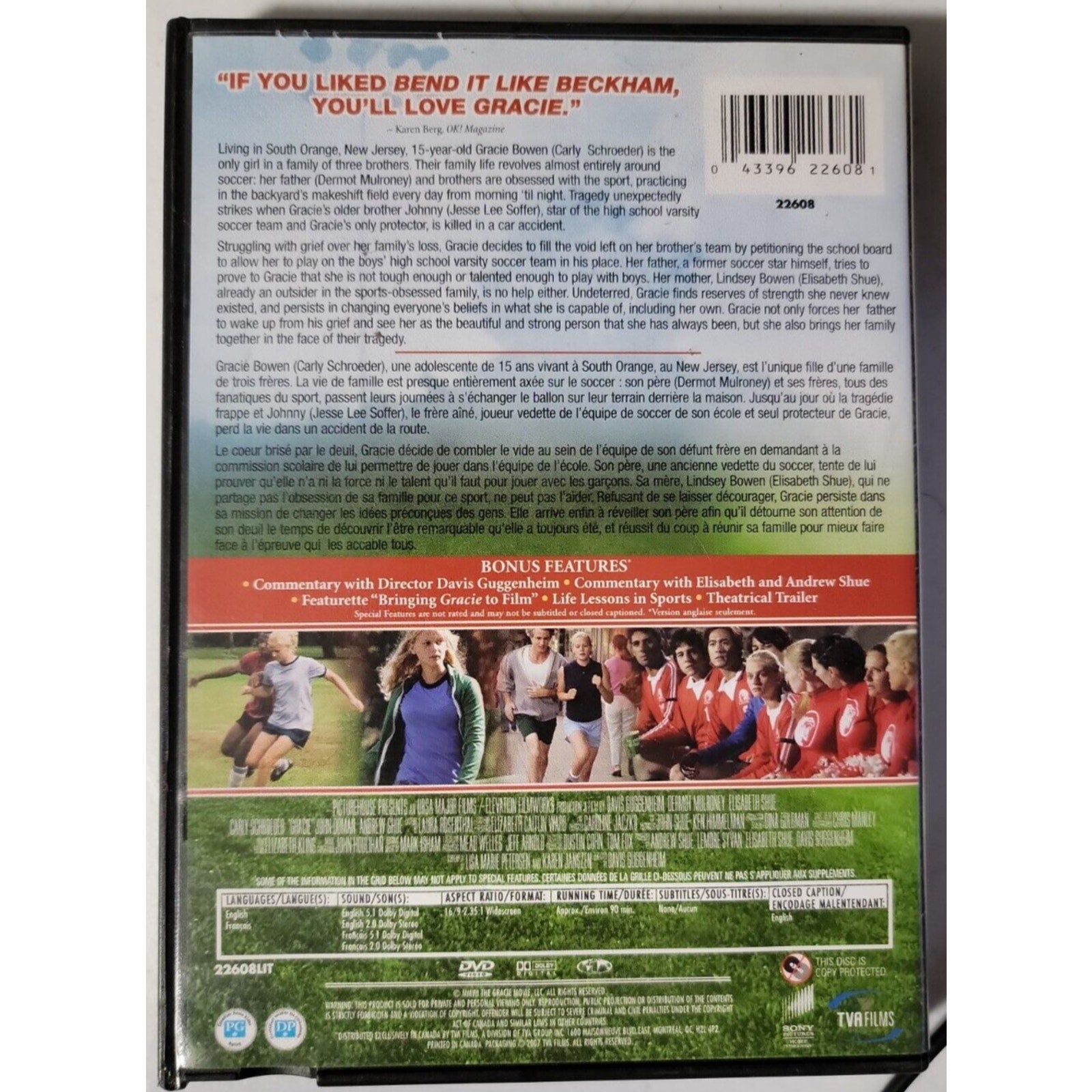 Gracie (DVD, 2007)