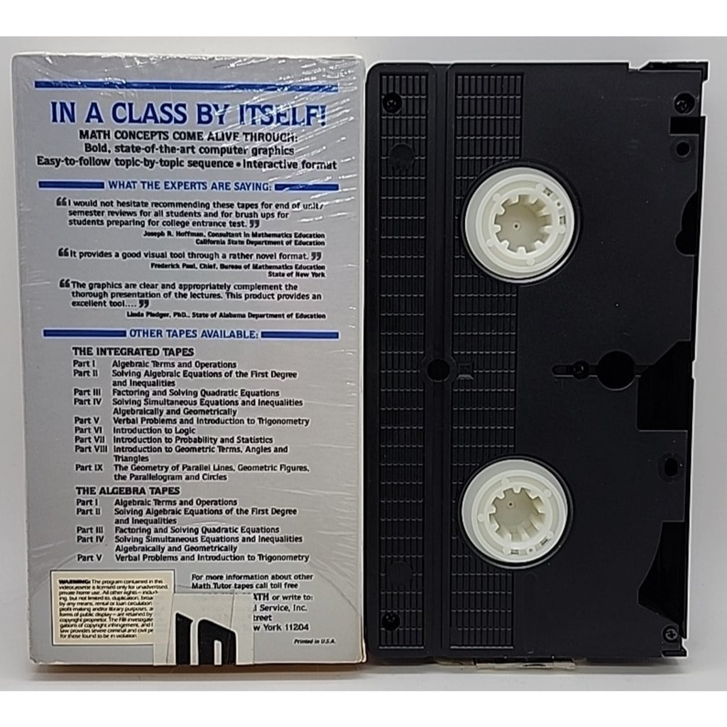 Decimals 1 - The Math Tutor - Real Life Math And Its Applications (VHS)