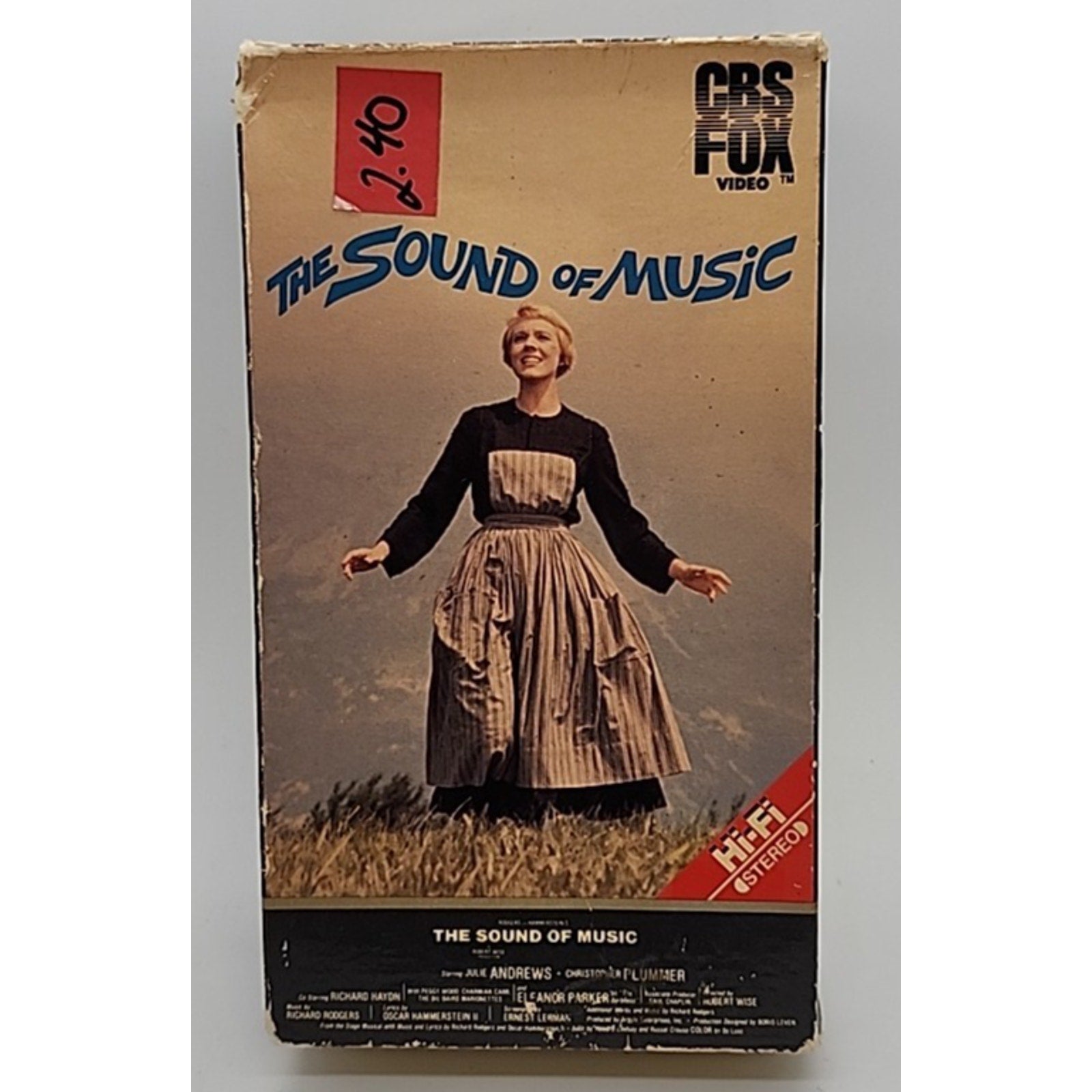 The Sound Of Music CBS FOX Watermark Original (1986, VHS)