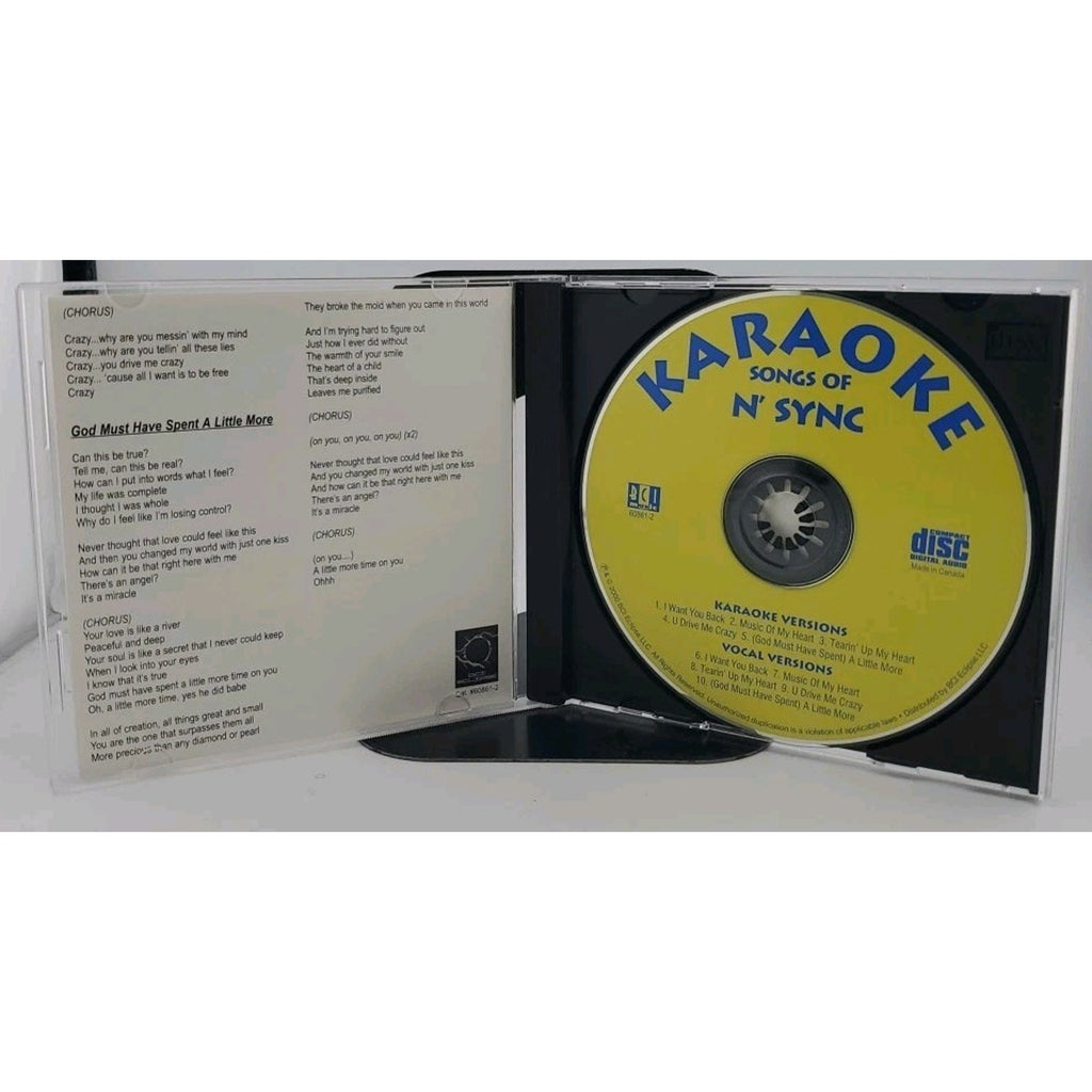 Karaoke The Songs of N' Sync (CD)